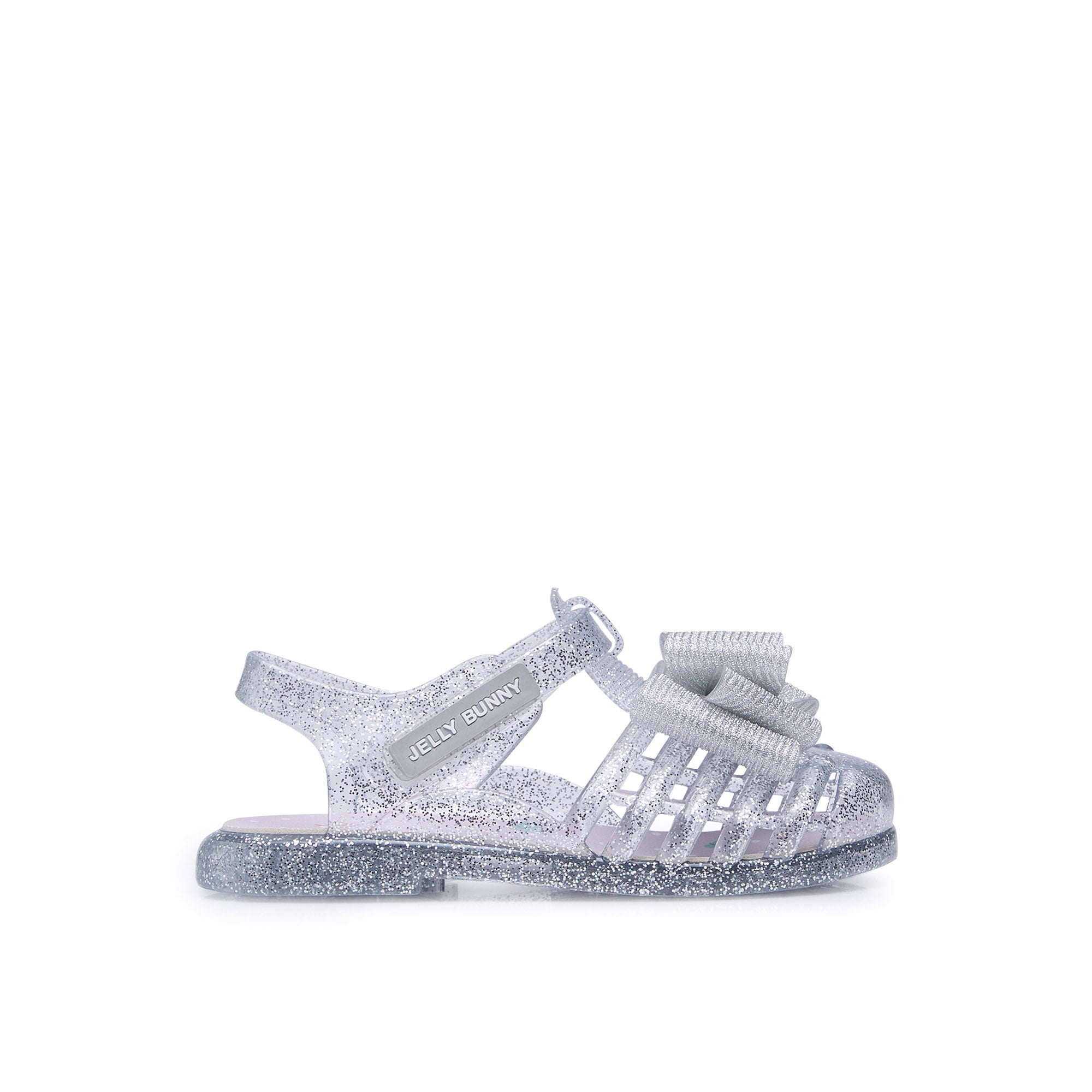 รองเท้าแพลตฟอร์ม สำหรับเด็กผู้หญิง Starfishy Bow Mini Silver