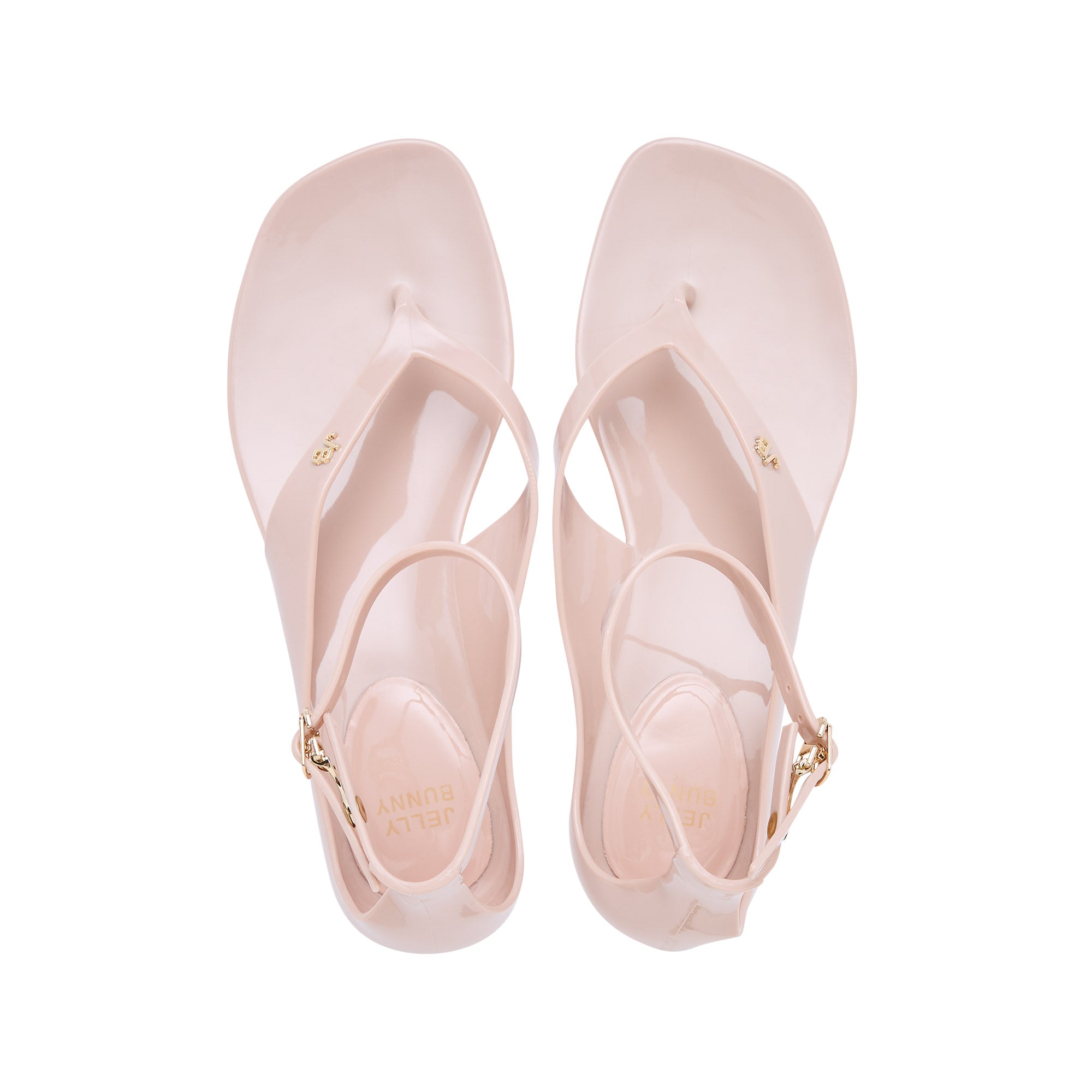 รองเท้าแตะรัดข้อเท้า Medeleine Beige