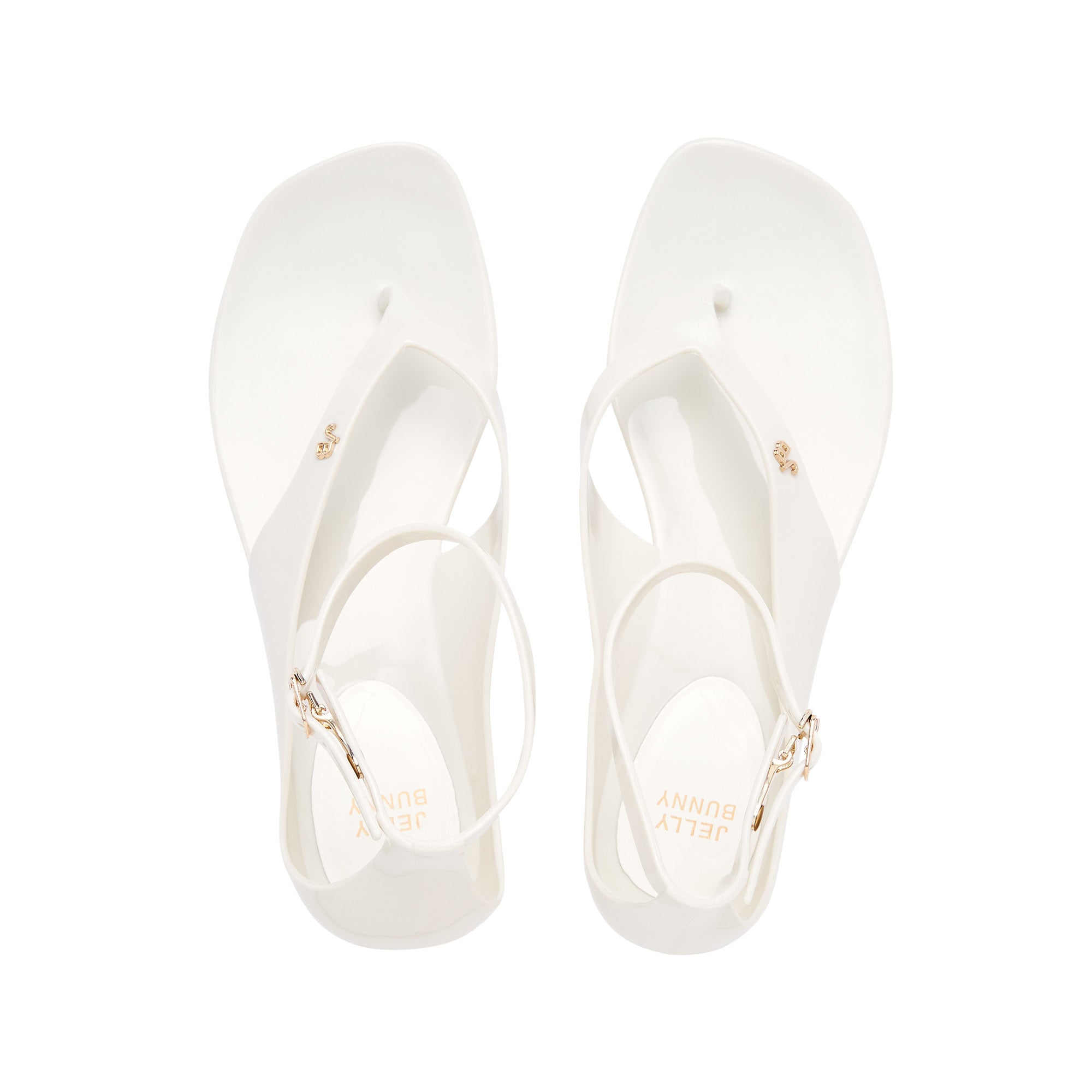 รองเท้าแตะรัดข้อเท้า Medeleine Ivory