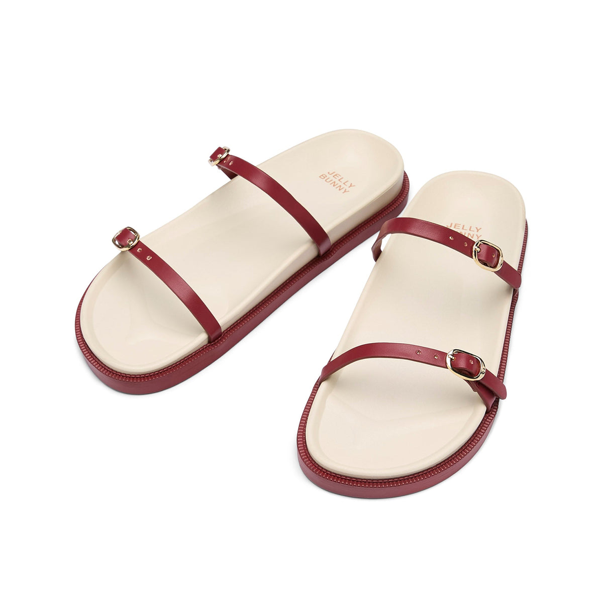 Orly Sandals Dark Red