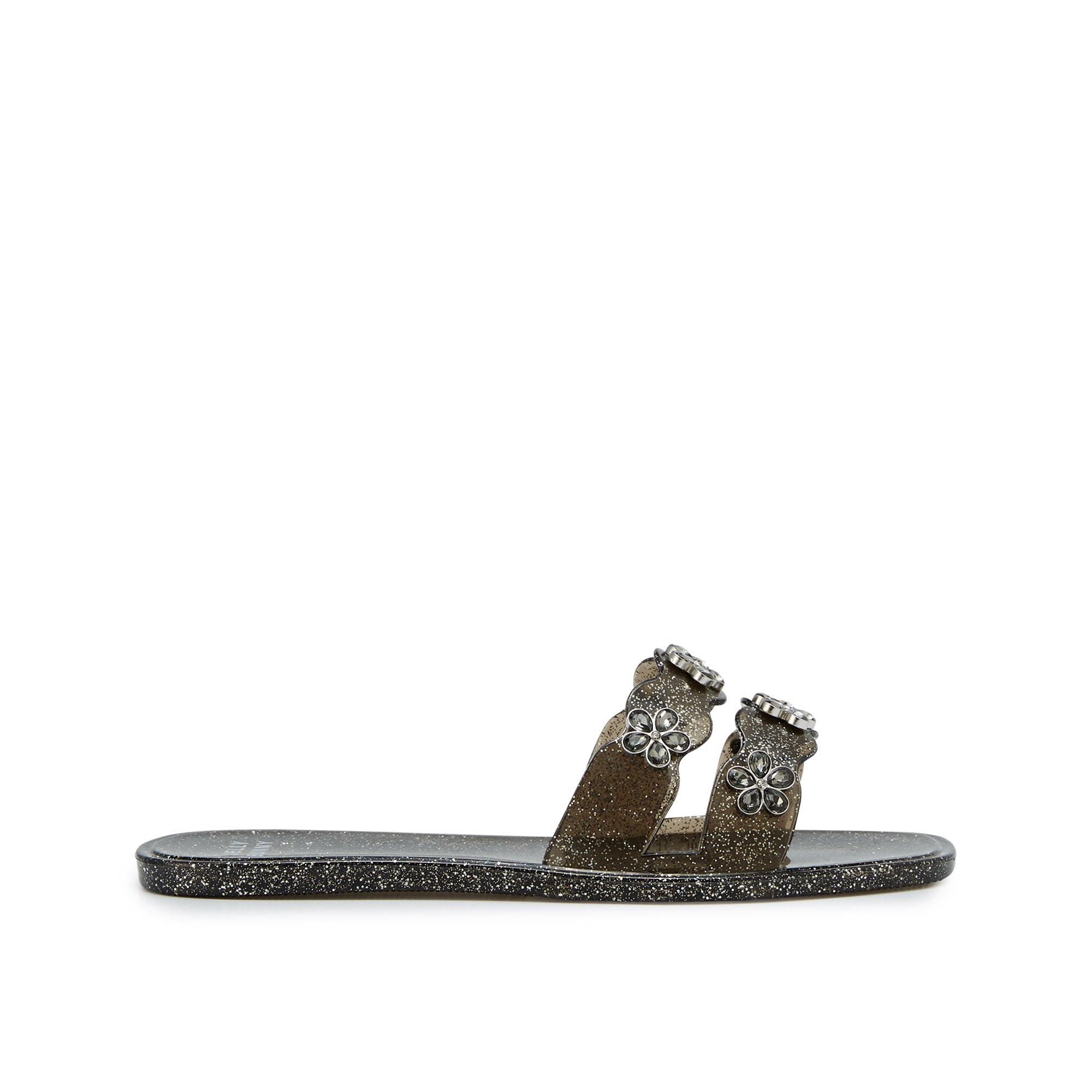 รองเท้าแตะ Sazza Flower Black