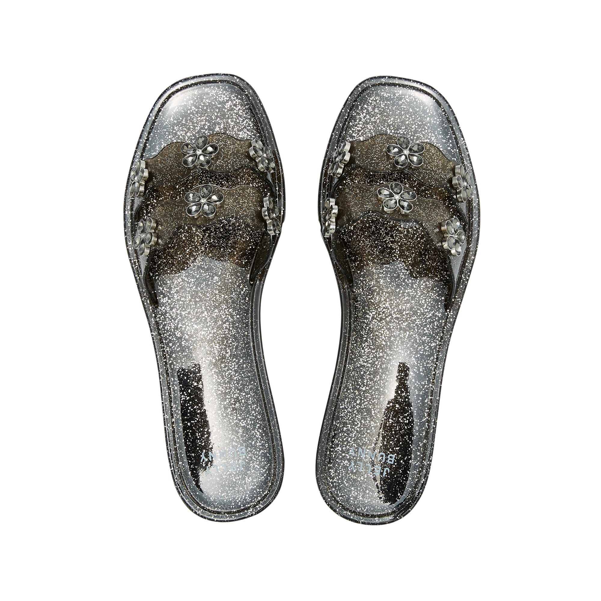 รองเท้าแตะ Sazza Flower Black