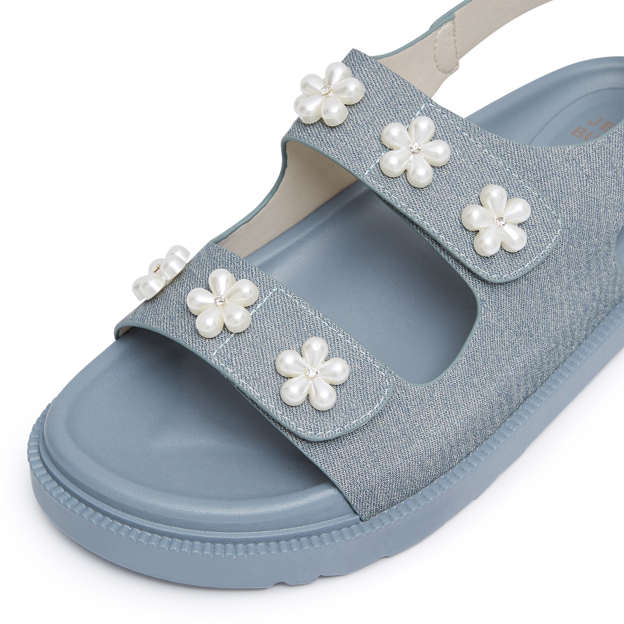 รองเท้าแตะแพลตฟอร์ม Raheli Blue