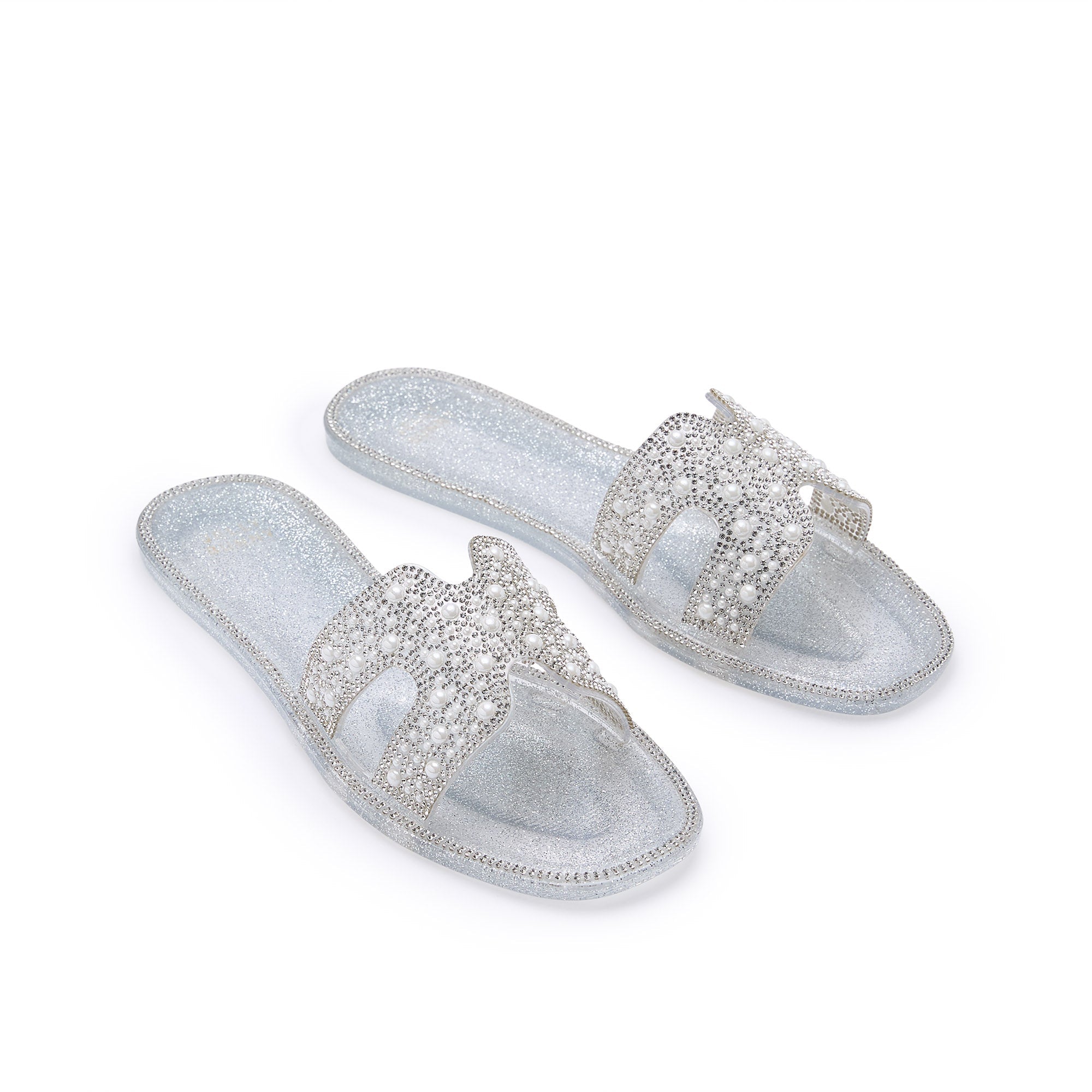 Tidus De Lune Sandals Silver
