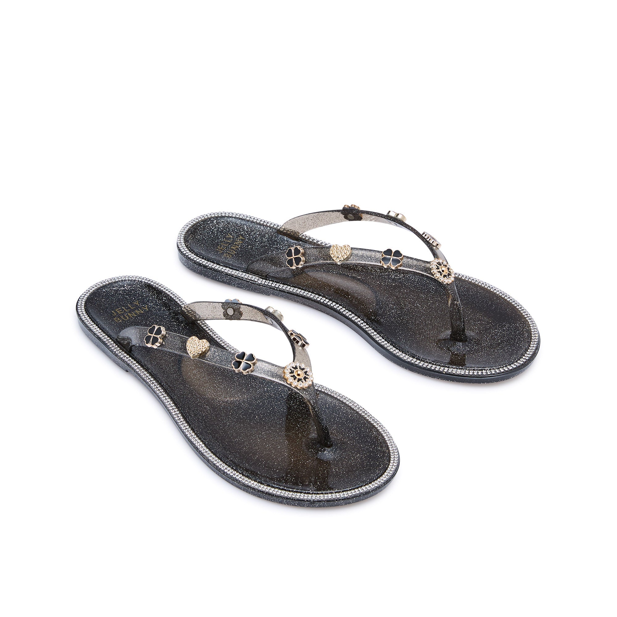 Elena Canina Flip Flops Black