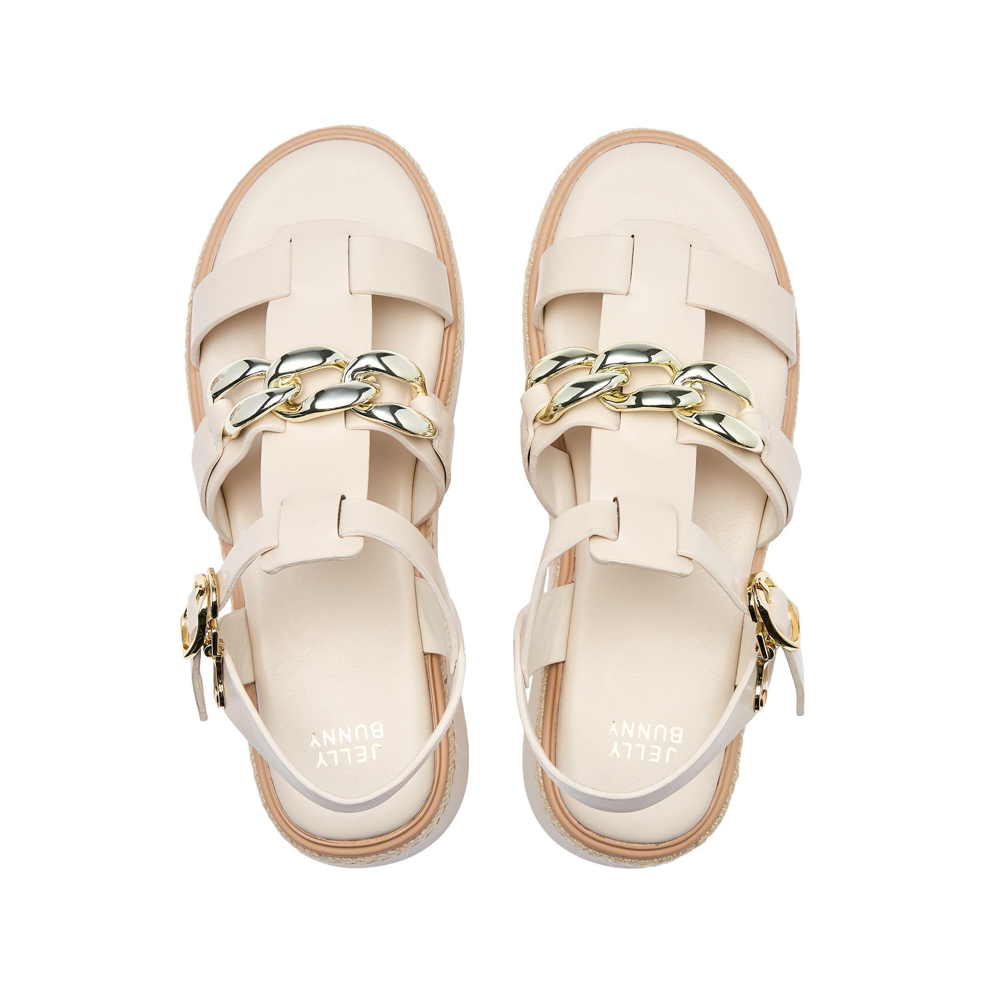 Alcea Rosea Sandals Beige