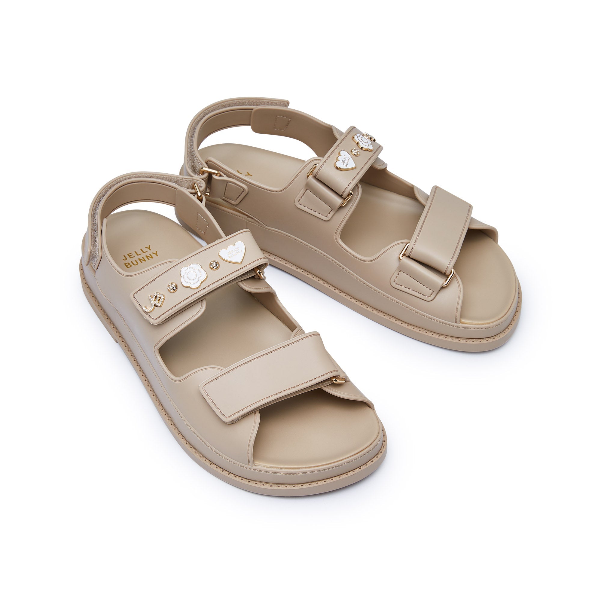 รองเท้าแตะแพลตฟอร์ม Nicole Jalila Brown