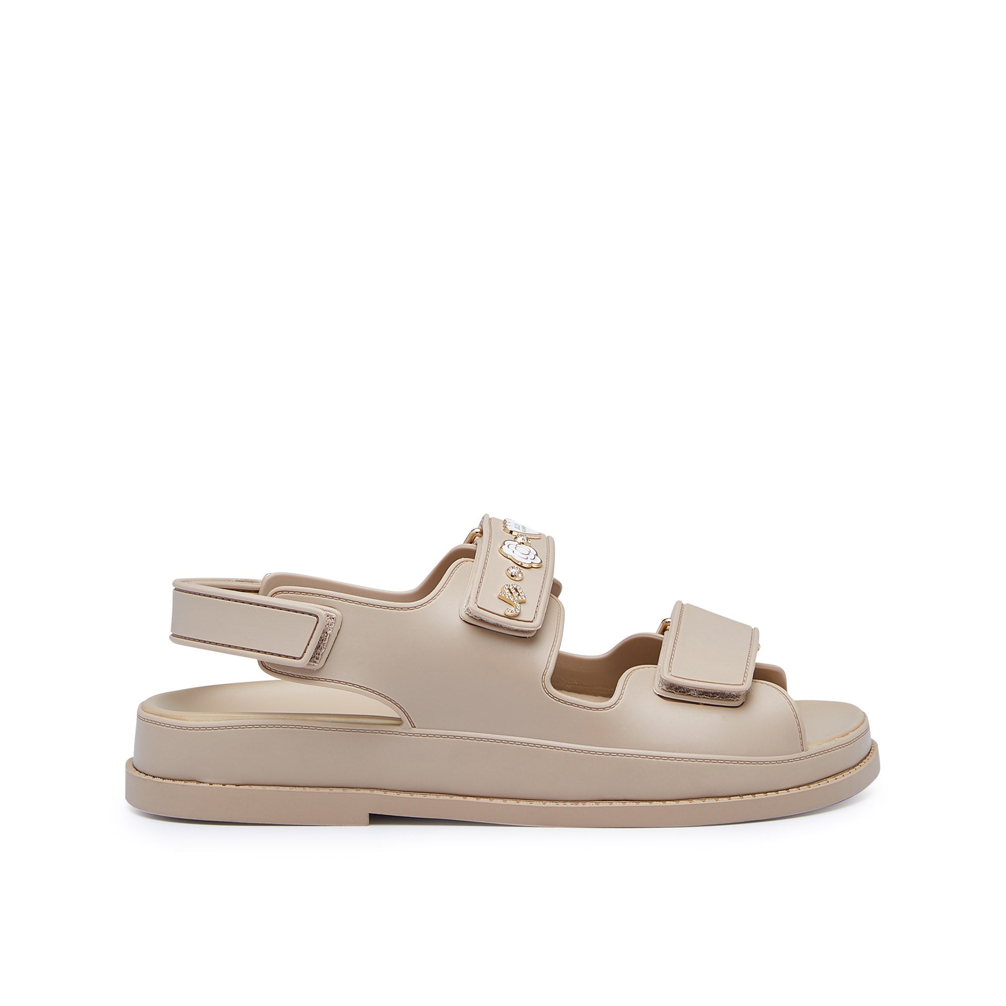 รองเท้าแตะแพลตฟอร์ม Nicole Jalila Brown