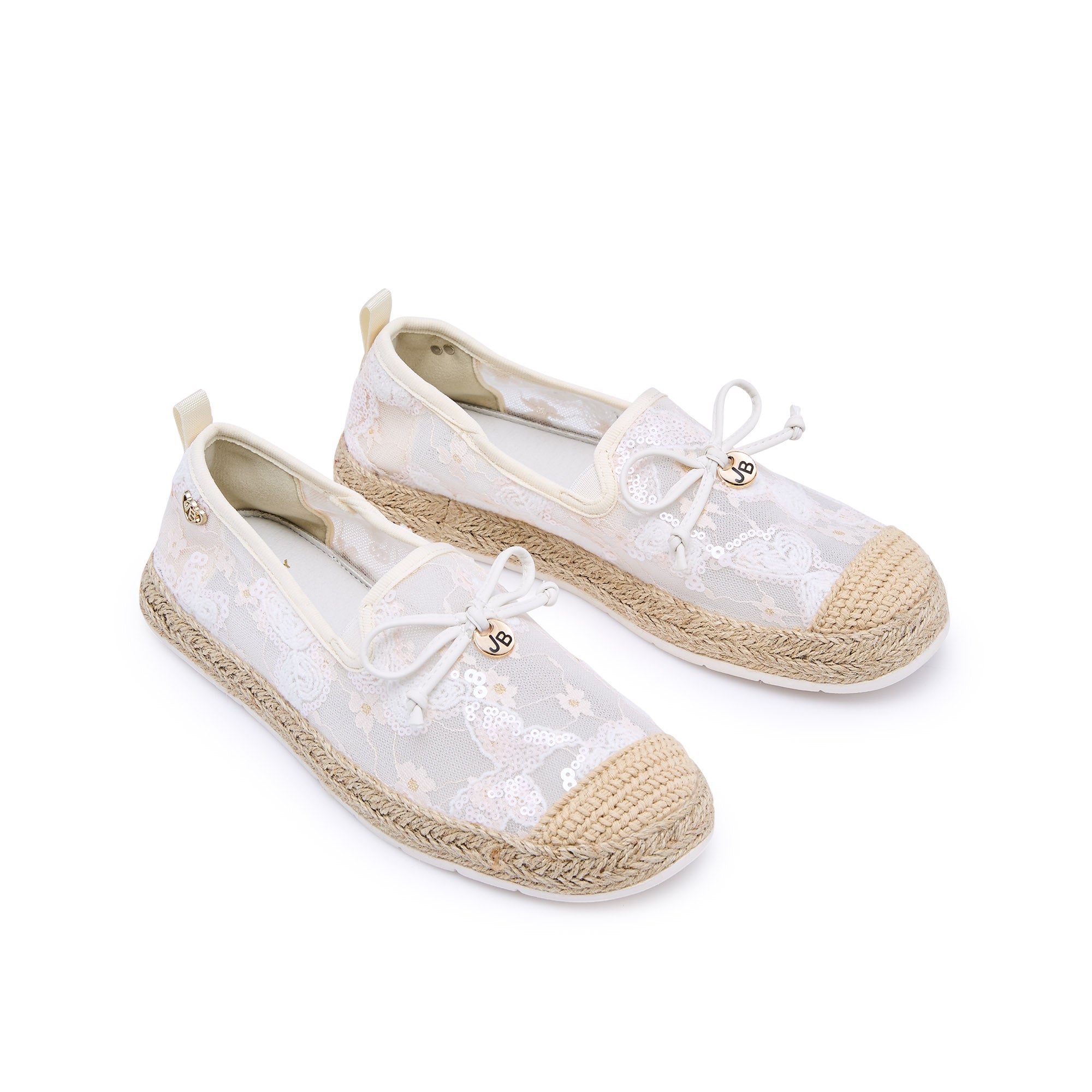 Pensy Espadrile White