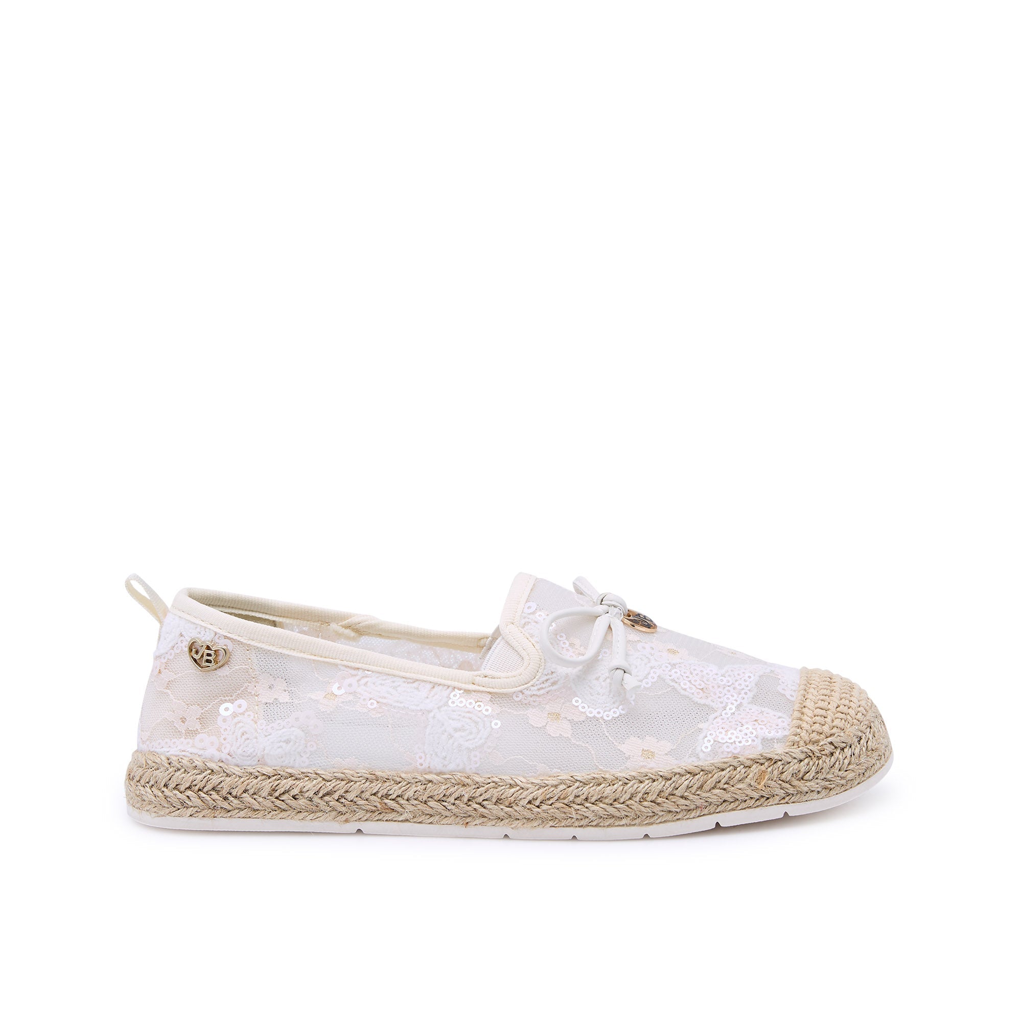 Pensy Espadrile White