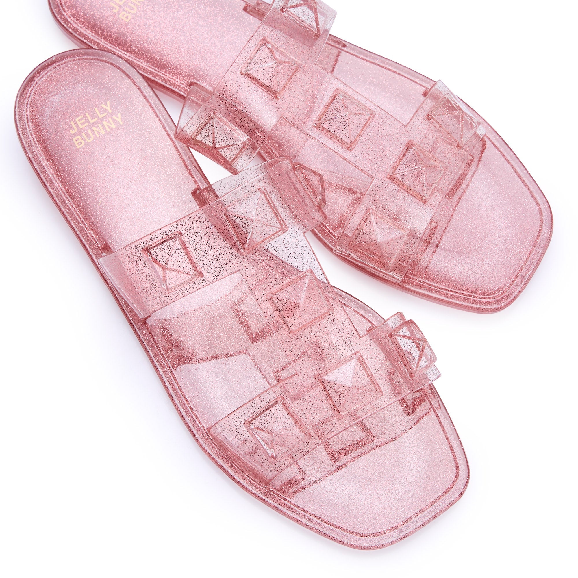 Gallica Glitter Sandals Pink