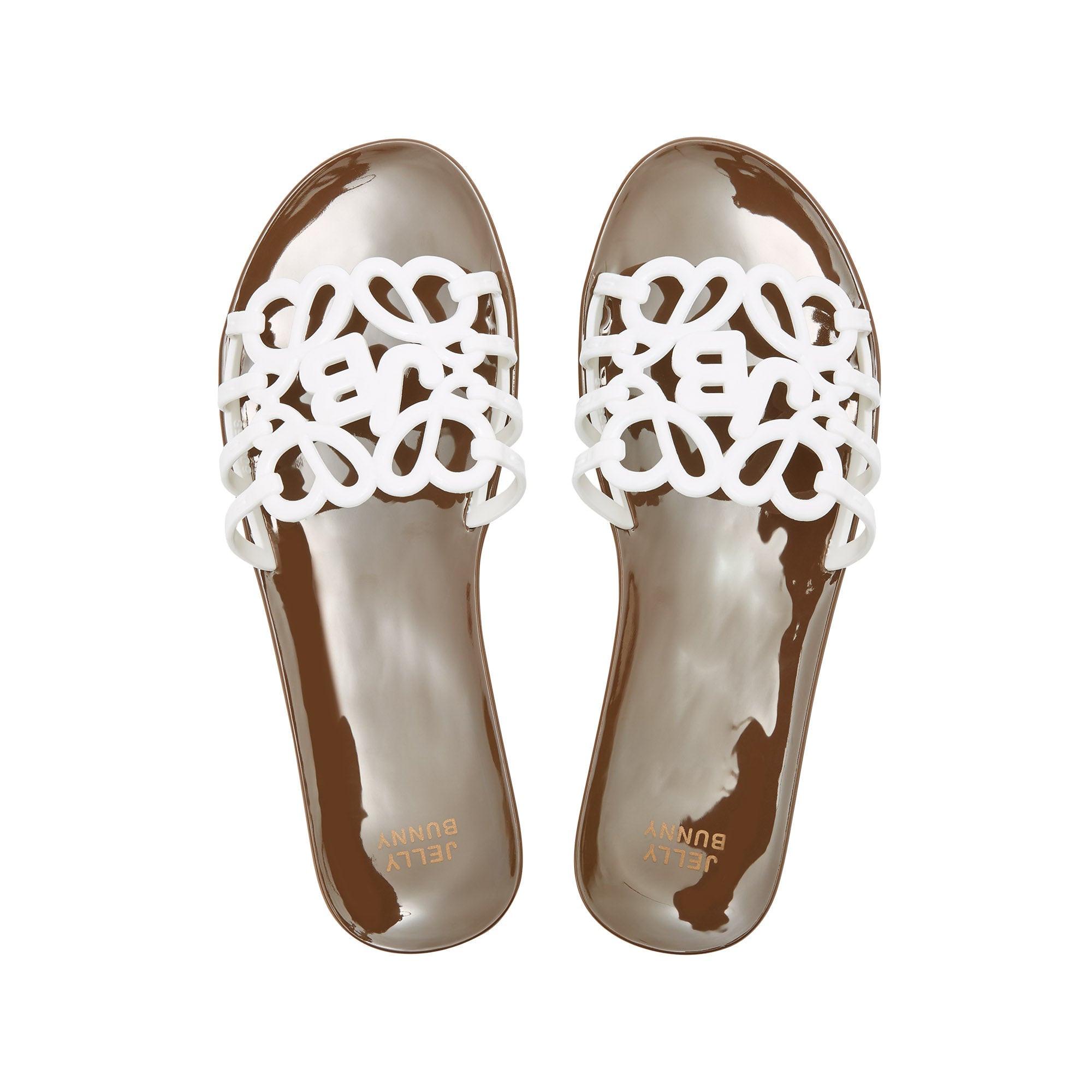 Fermin Celia Sandals White