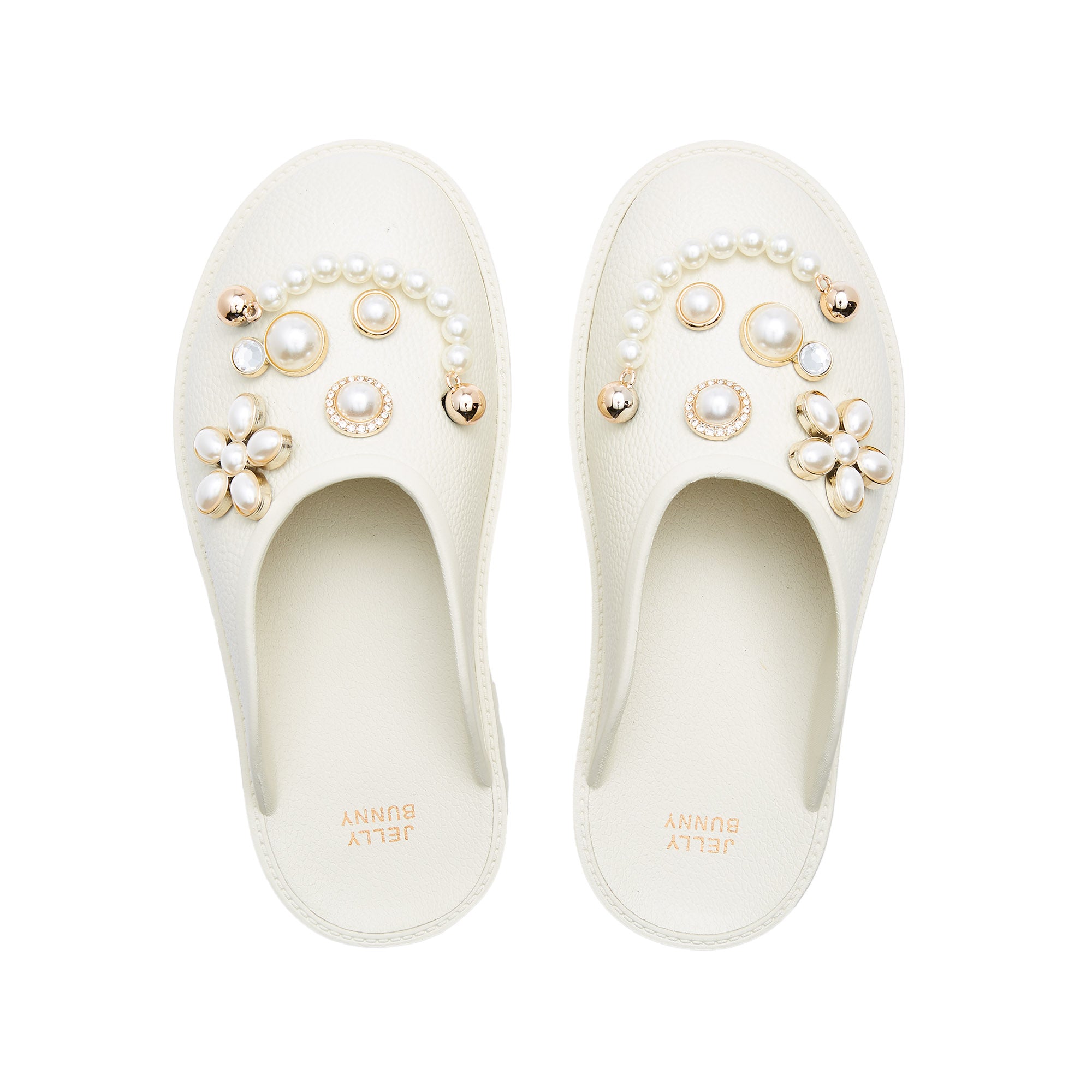 Clara Vyvi Mules Ivory