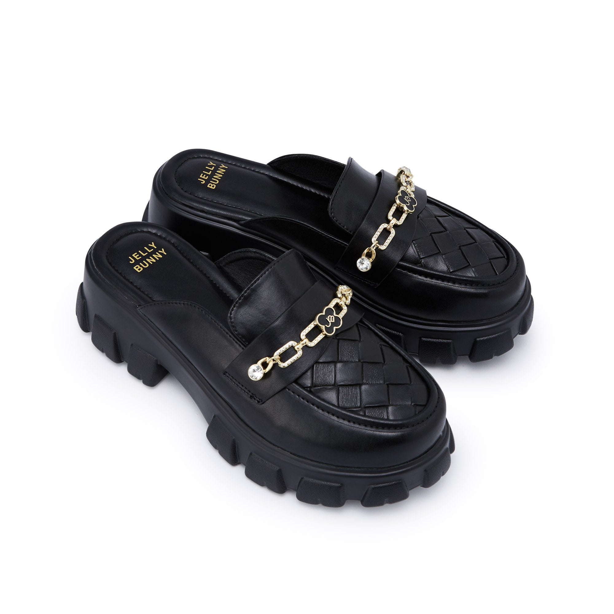 รองเท้าแตะเปิดส้นเท้า Maggie Libby Black