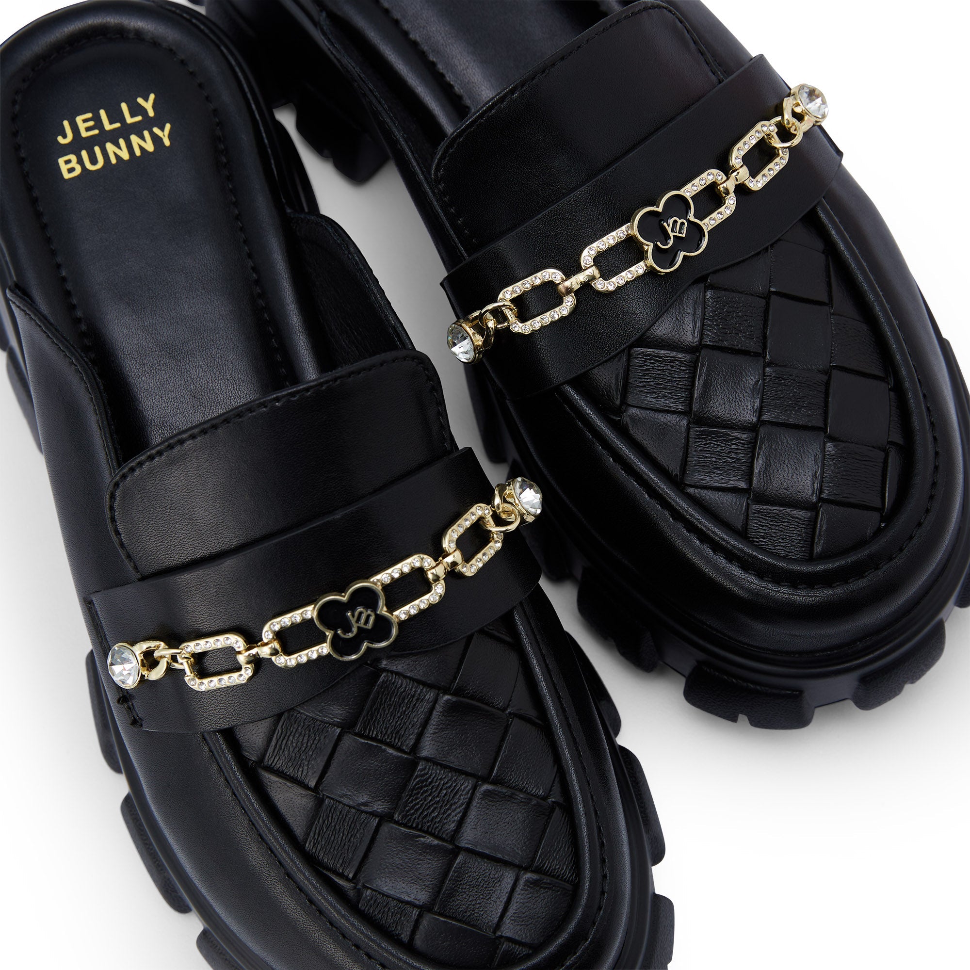 รองเท้าแตะเปิดส้นเท้า Maggie Libby Black