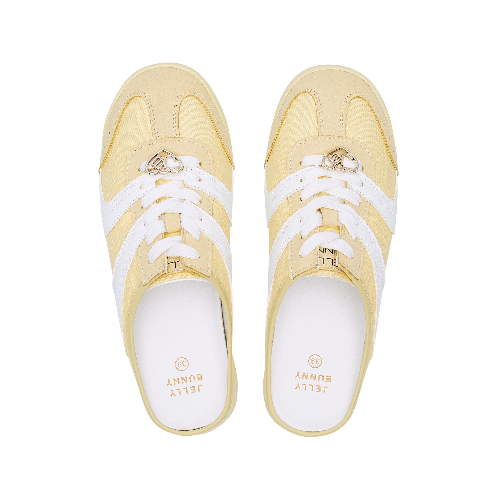 รองเท้าทรงสวมเปิดส้น Gordana Yellow