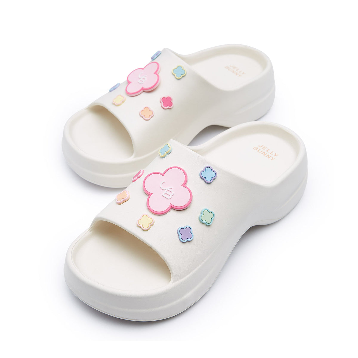 รองเท้าแตะแพลตฟอร์ม Sydney Lenora Ivory
