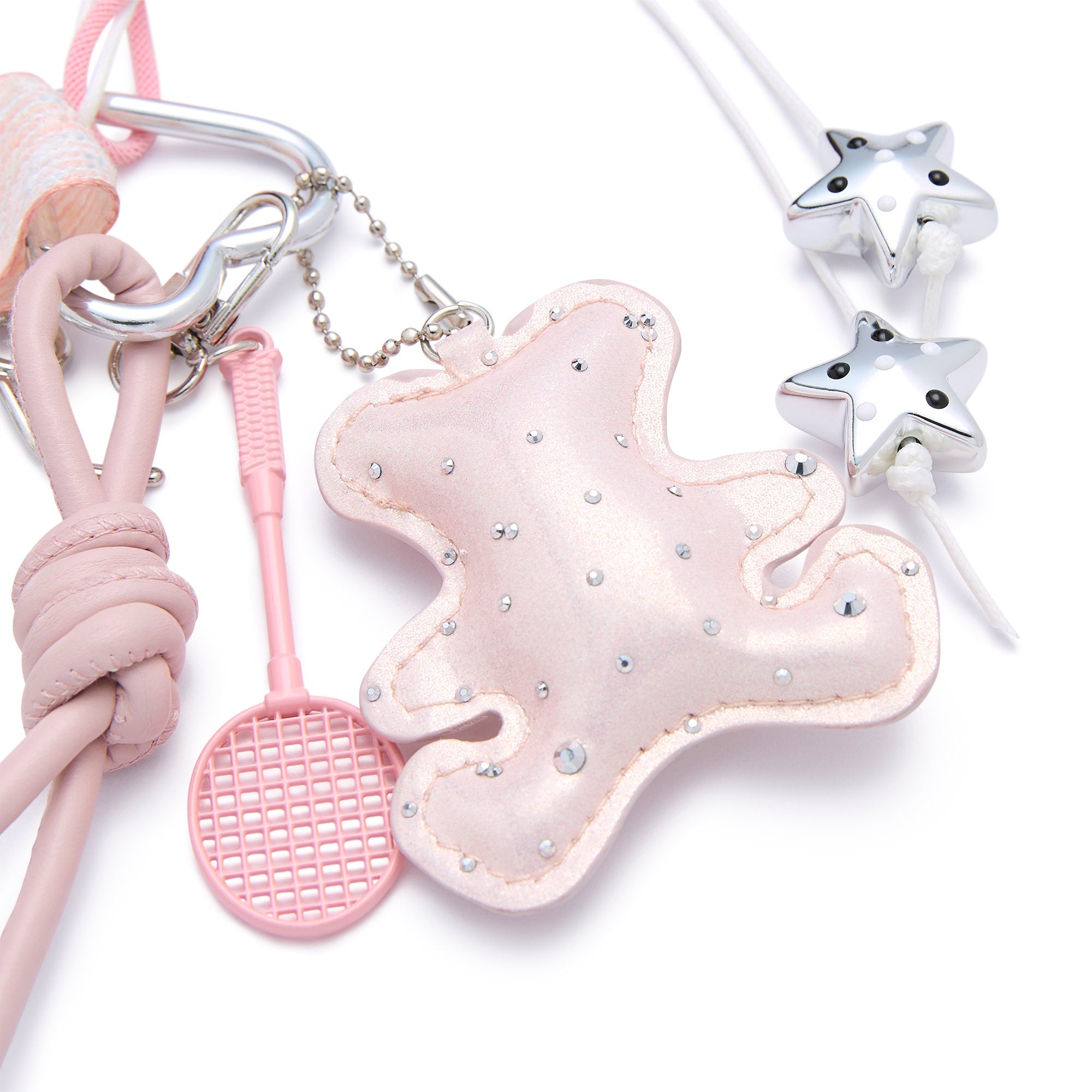 พวงกุญแจ Jolly Pom Pink