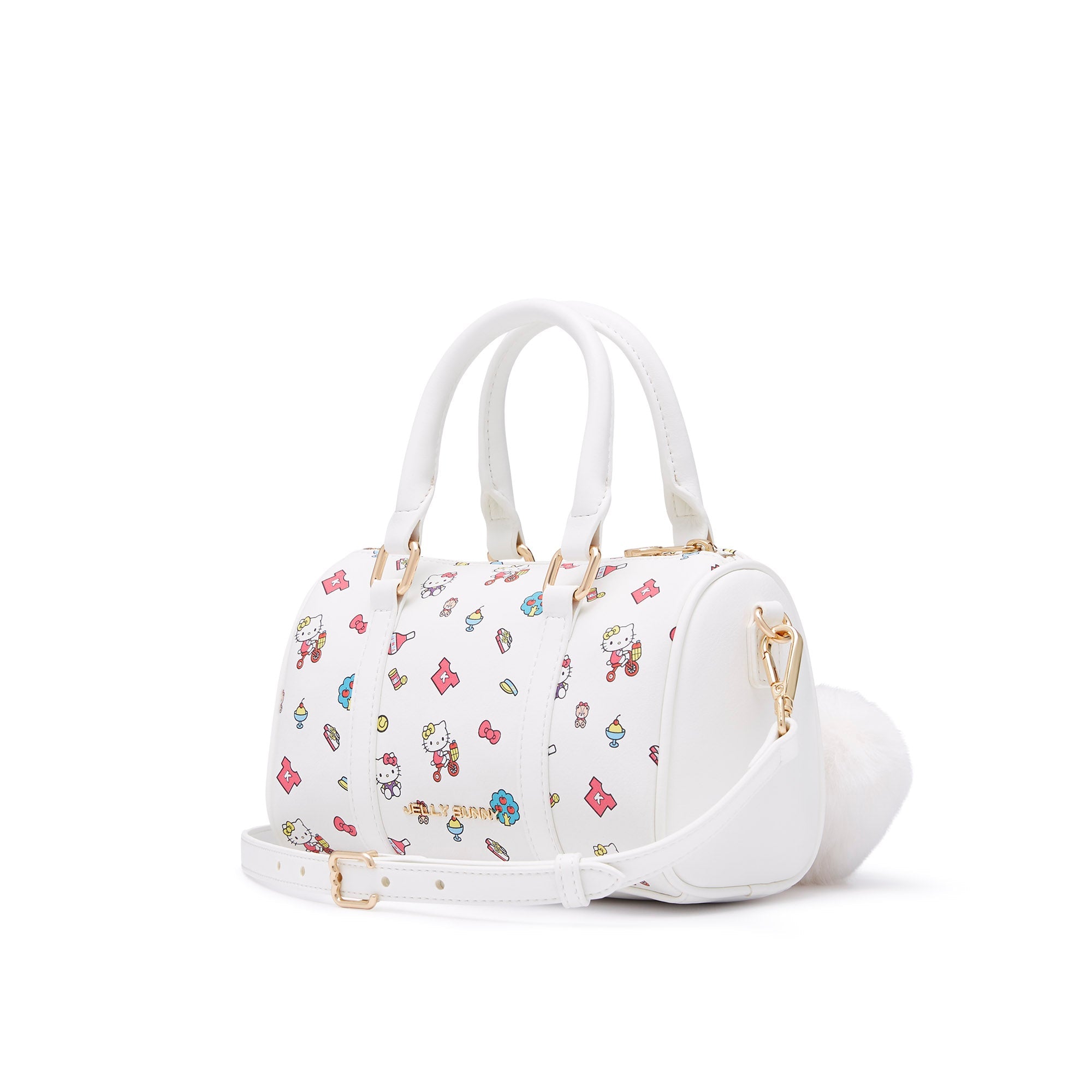 Dori Boston Bag White