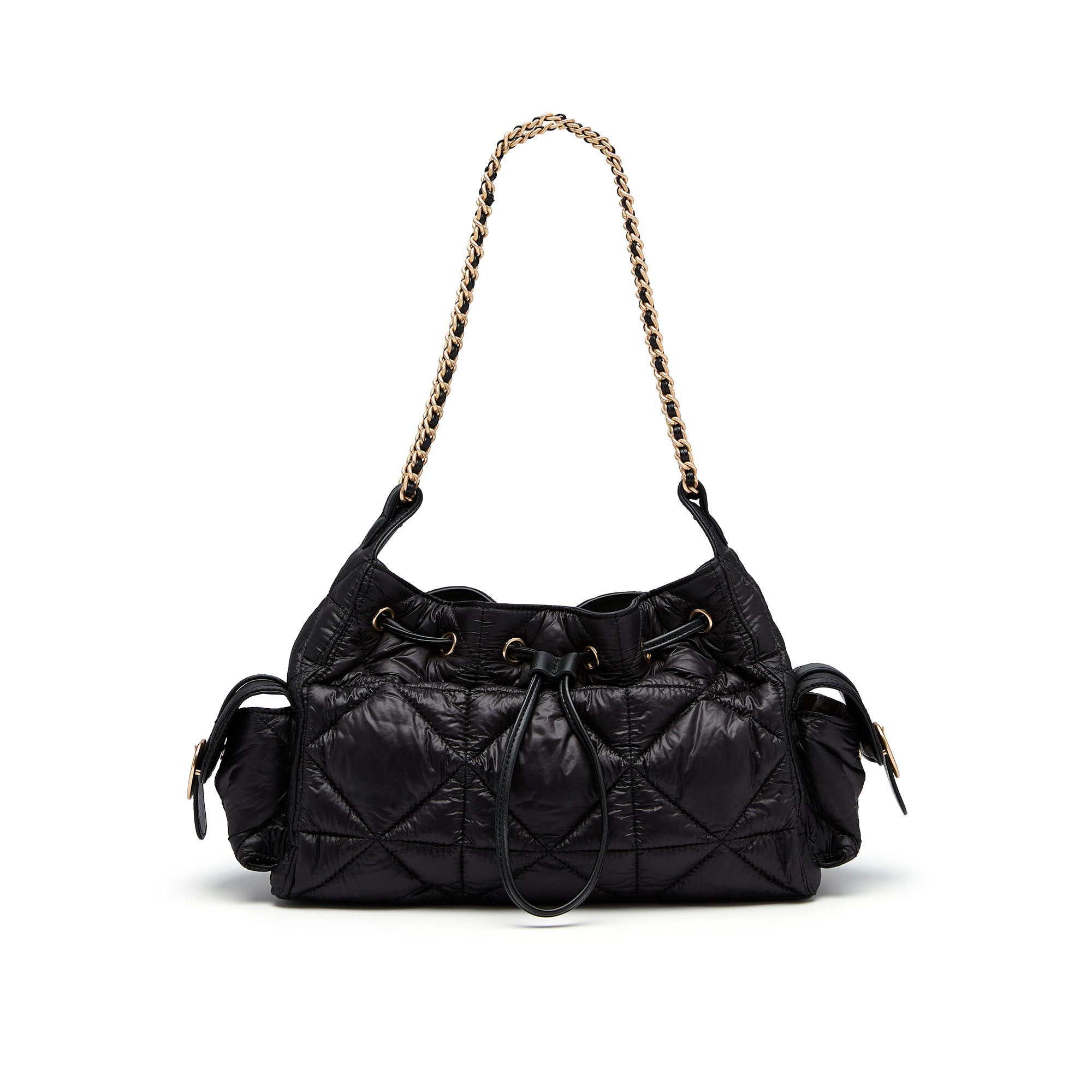 Dilly Nylon Crossbody Bag Black