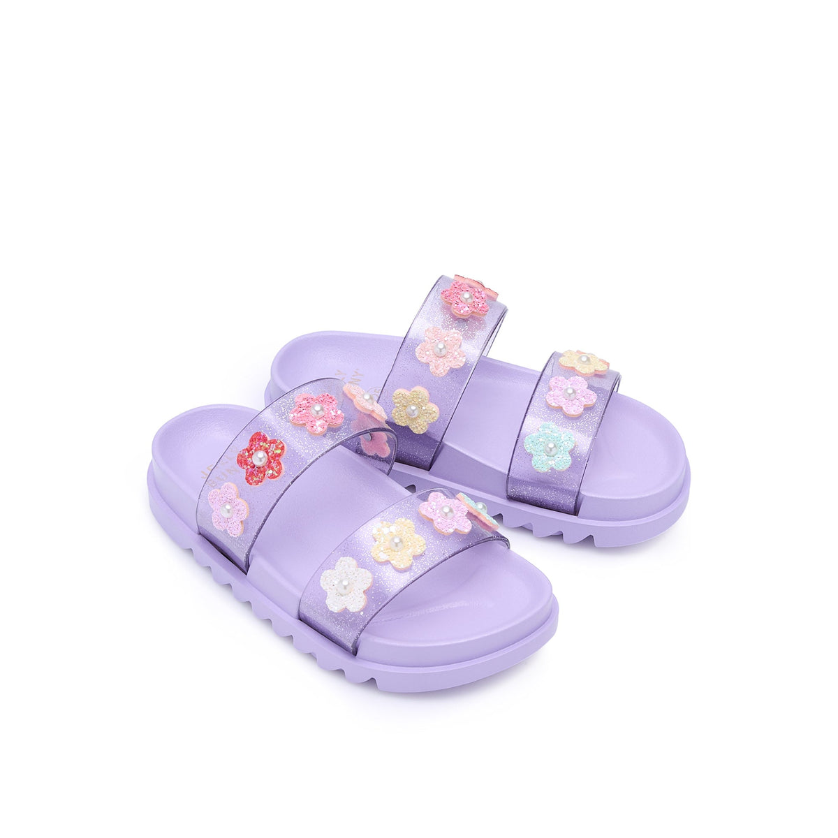 รองเท้าแตะส้นแบน Mini Sandal Aylin สำหรับเด็กผู้หญิง Purple