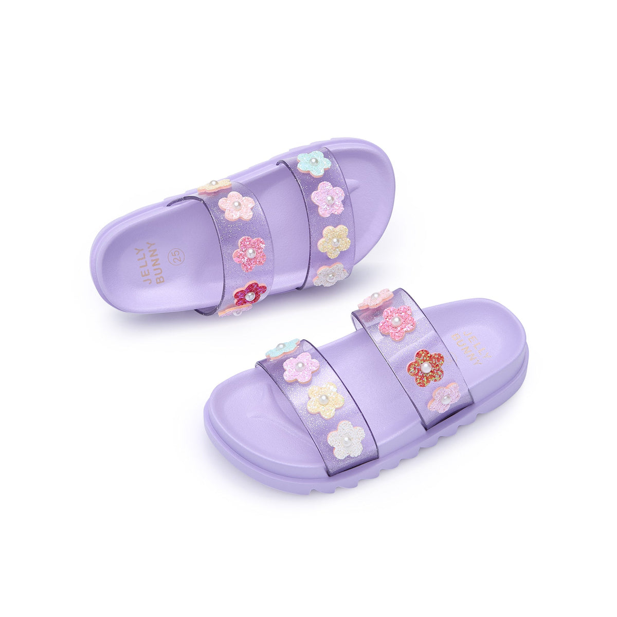 รองเท้าแตะส้นแบน Mini Sandal Aylin สำหรับเด็กผู้หญิง Purple