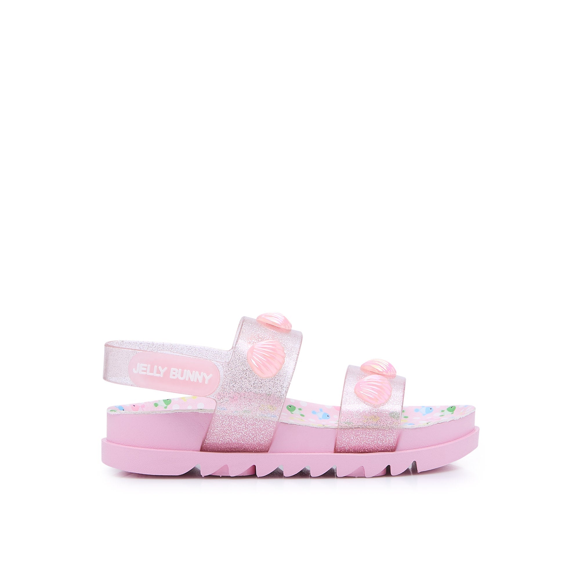 Pele Jordyn Flat Sandals For Mini Girls Light Pink