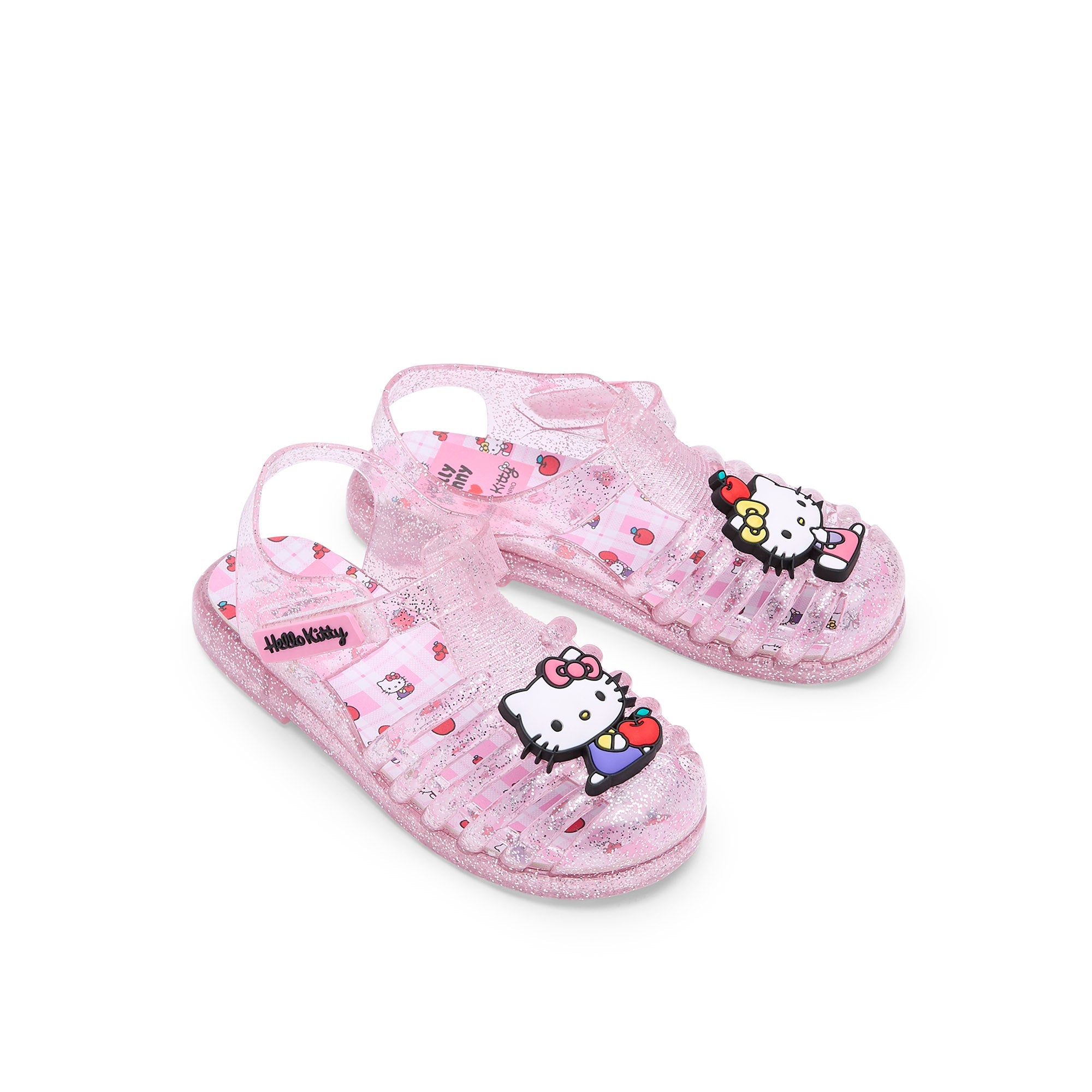 Unicorn Yoshinori Slingback Sandals For Mini Girls Dark Pink