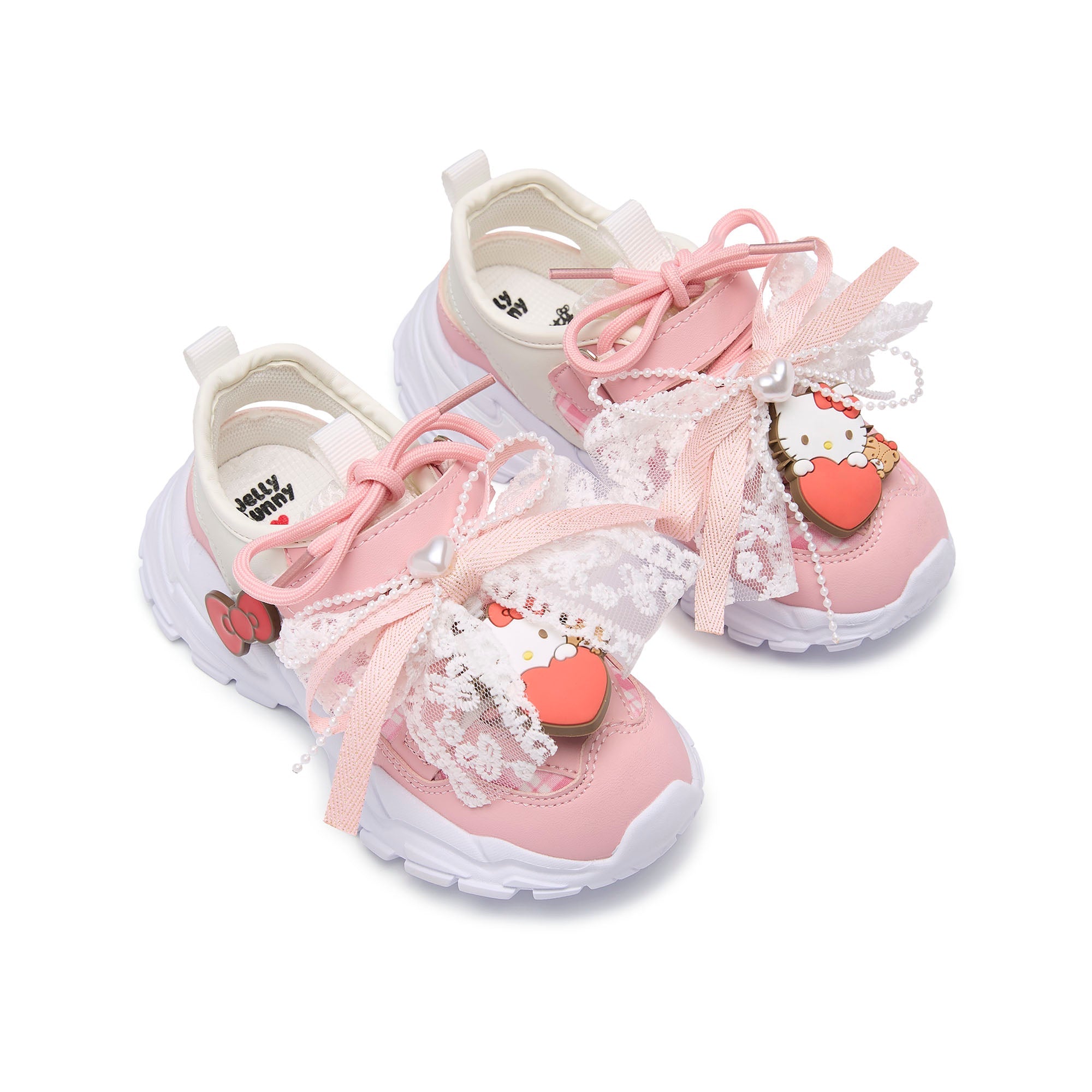 รองเท้าผ้าใบ Mini Sneaker Yumako สำหรับเด็กผู้หญิง Pink