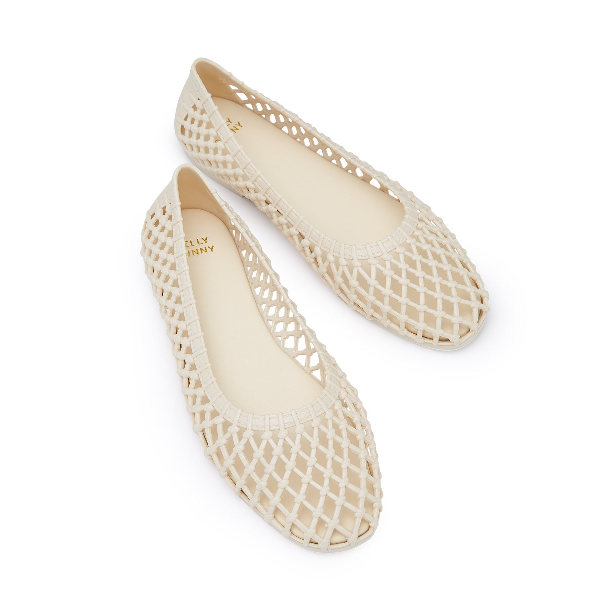 รองเท้าคัทชูทรงบัลเล่ต์ Maimouna Ivory