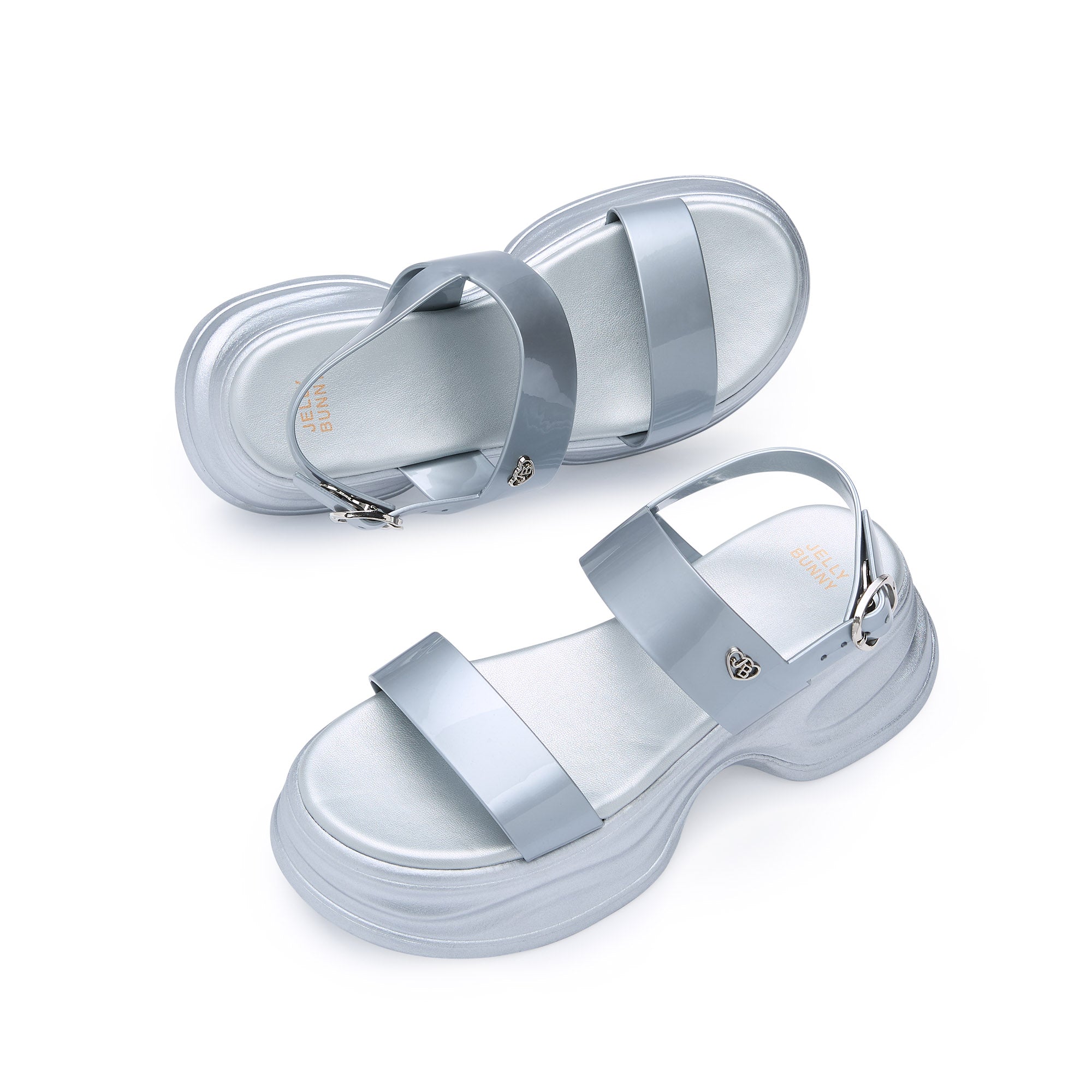 รองเท้าแพลตฟอร์ม Chicory
Silver