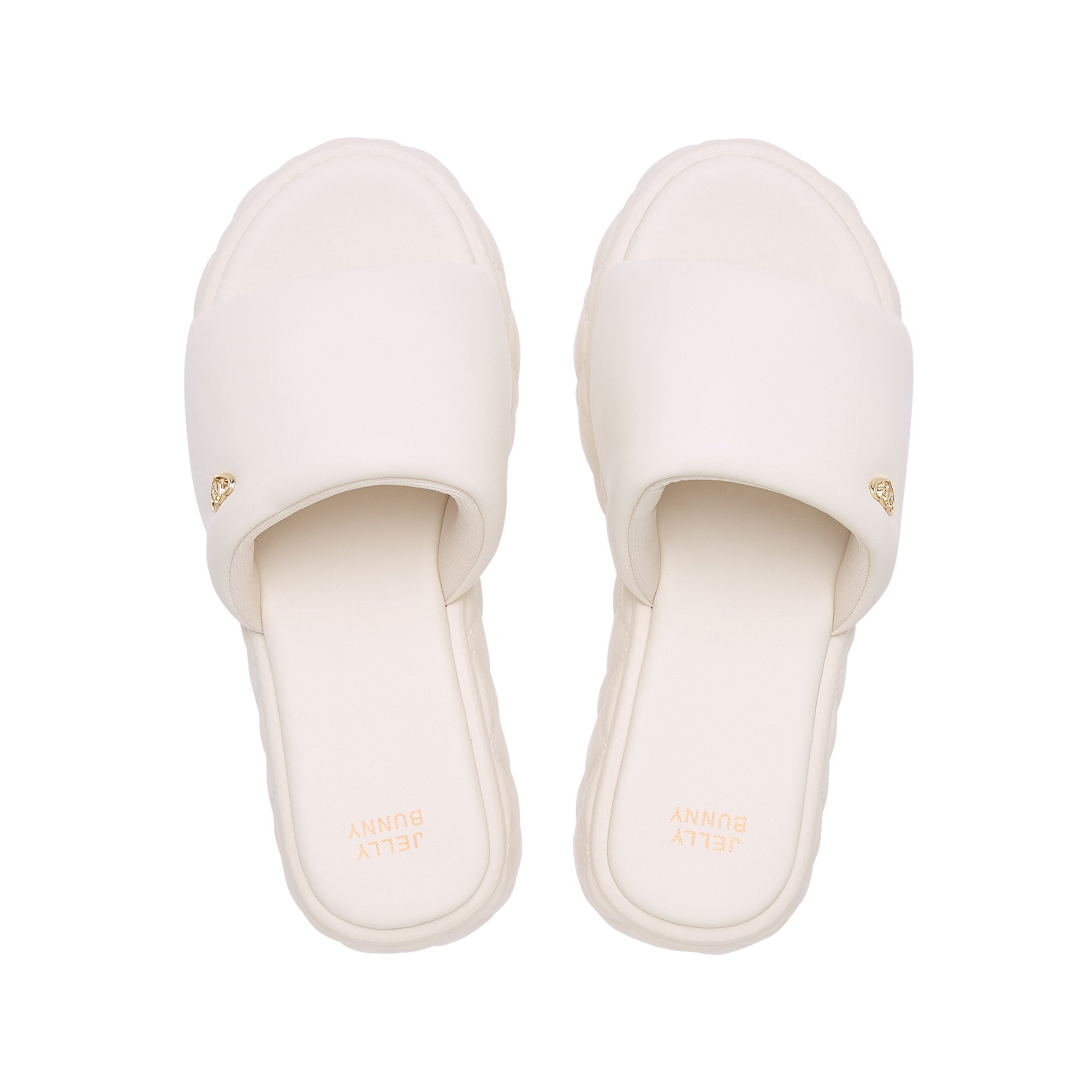 Teodora Platform Slides Ivory