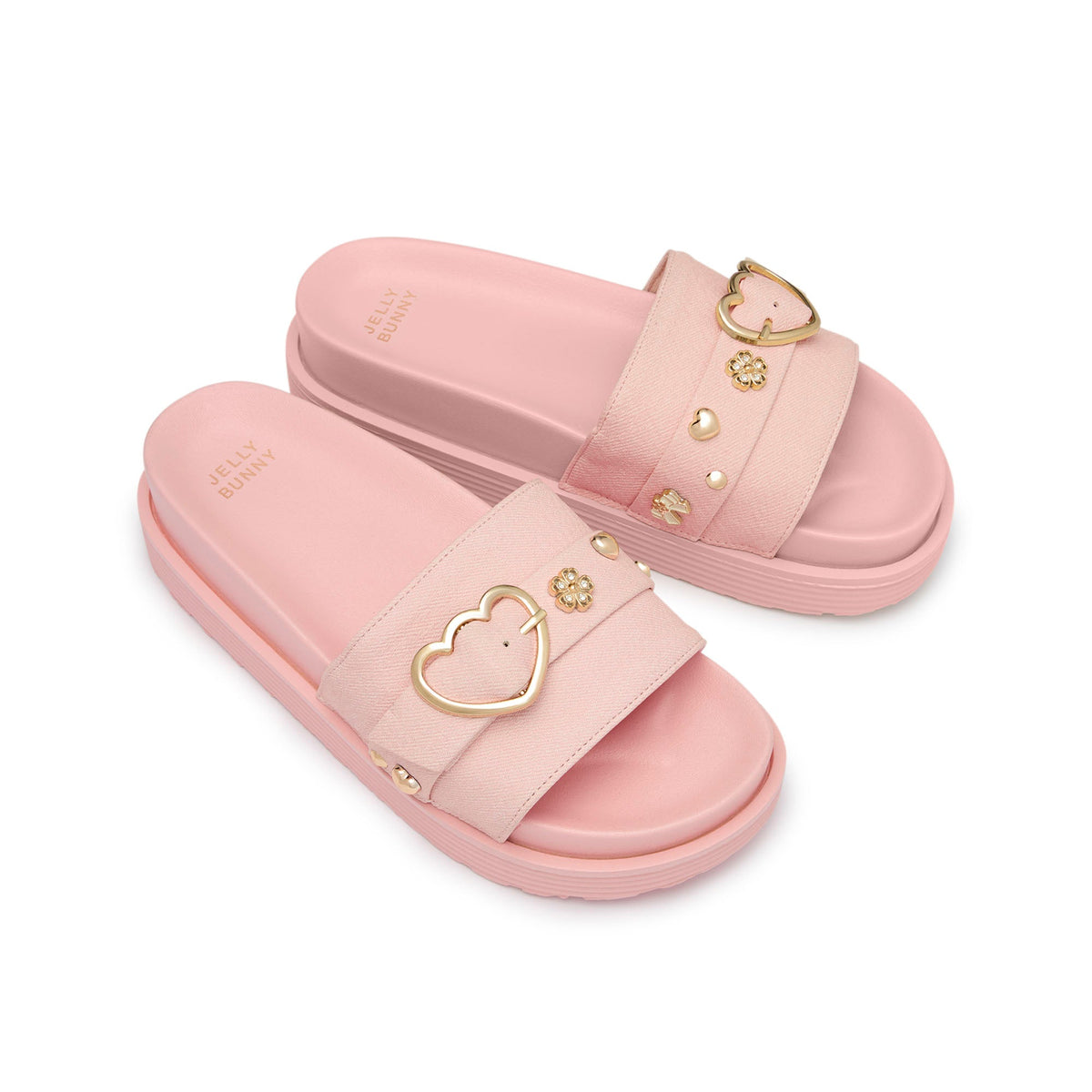 รองเท้าแตะส้นแบน Nadica Pia Pink
