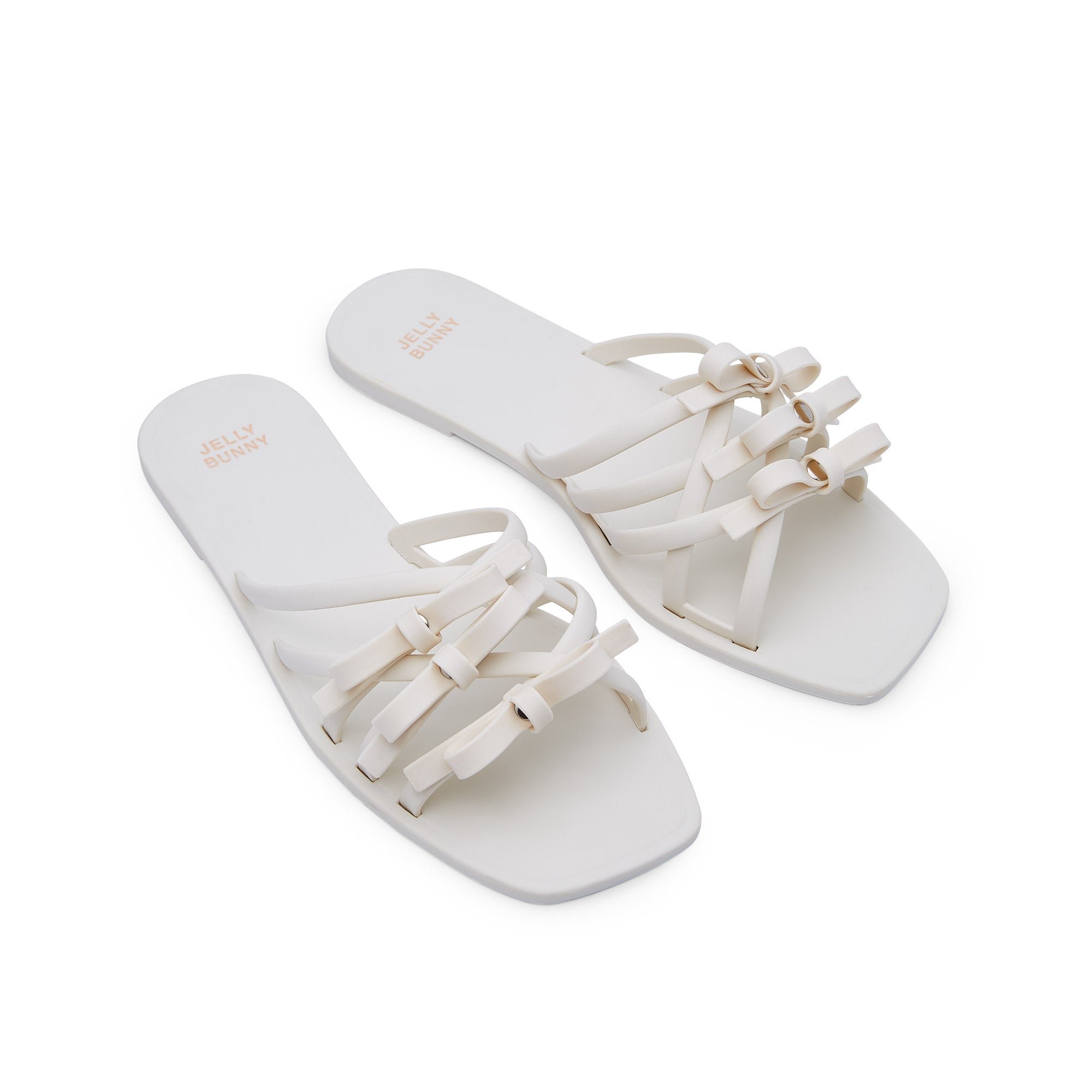 Katerina Flat Sandals Ivory