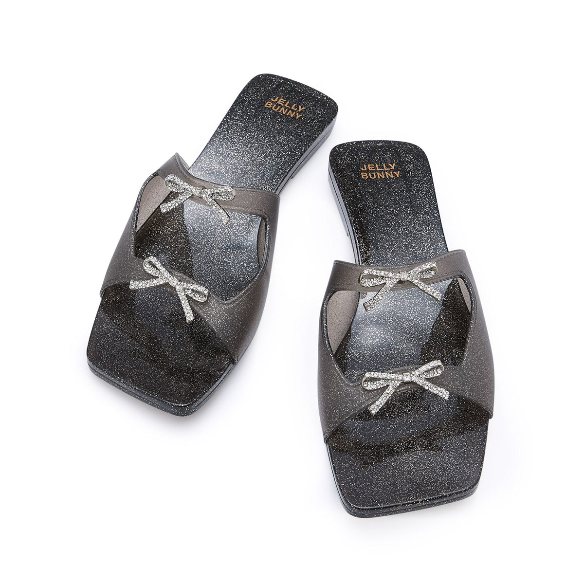 Darat Valerie Flat Sandals Black