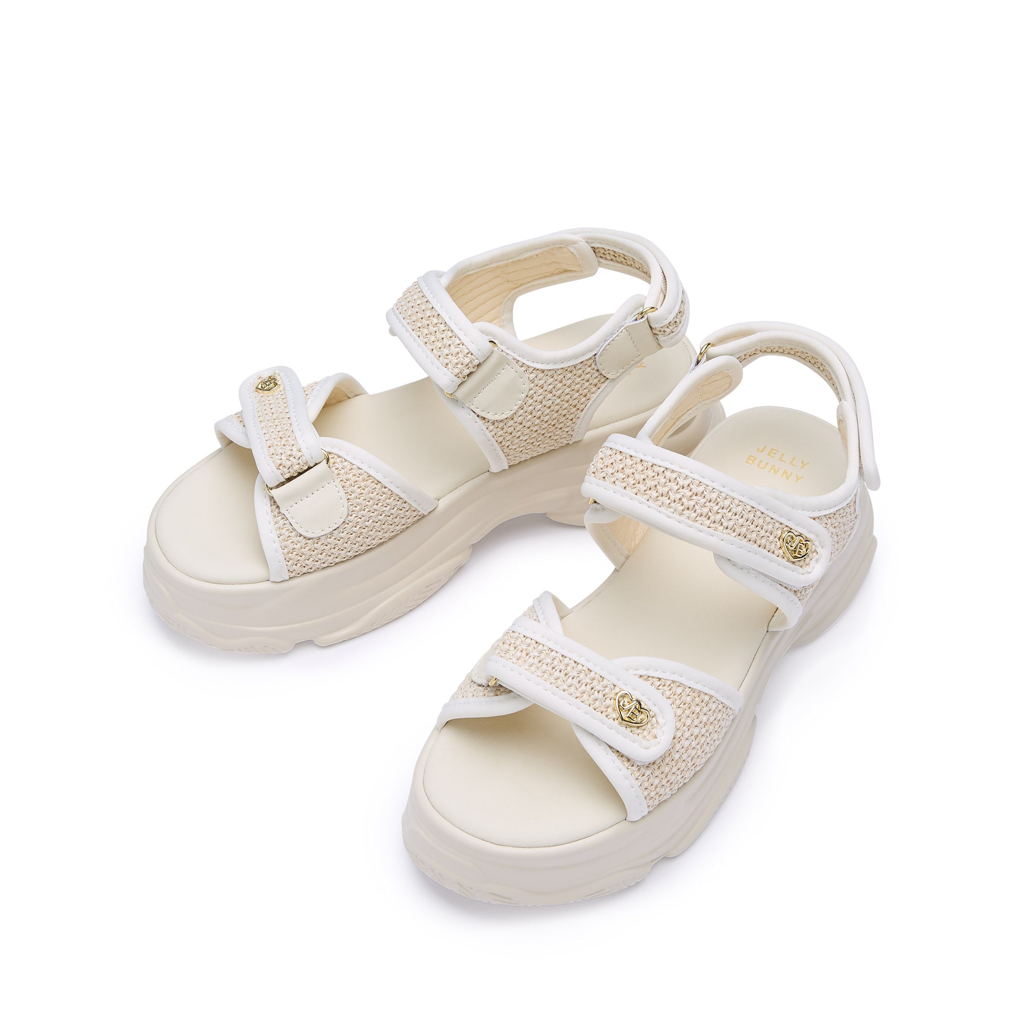 รองเท้าแพลตฟอร์ม Picotee Hermina Ivory