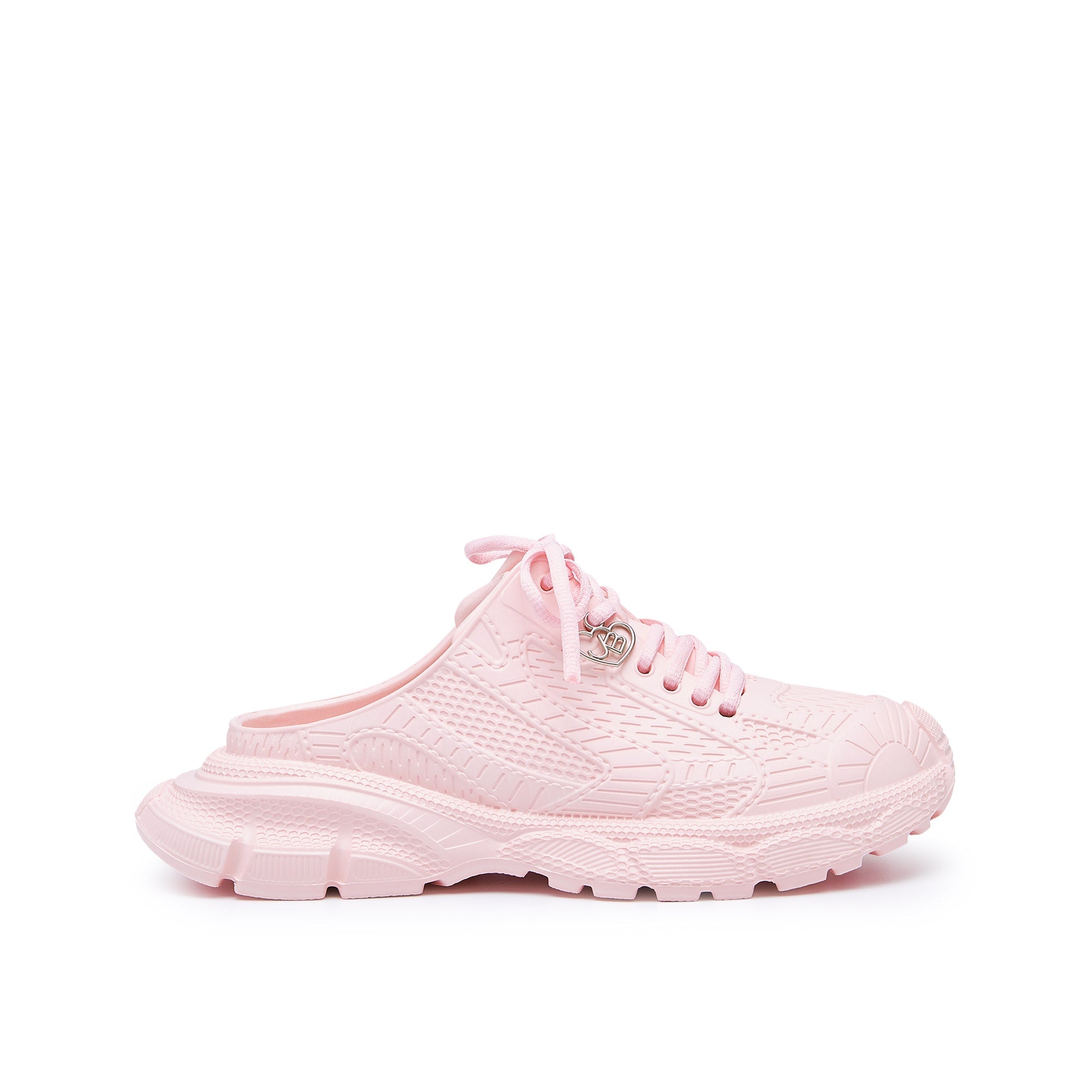 รองเท้าผ้าใบเปิดส้น Beatrice Light Pink