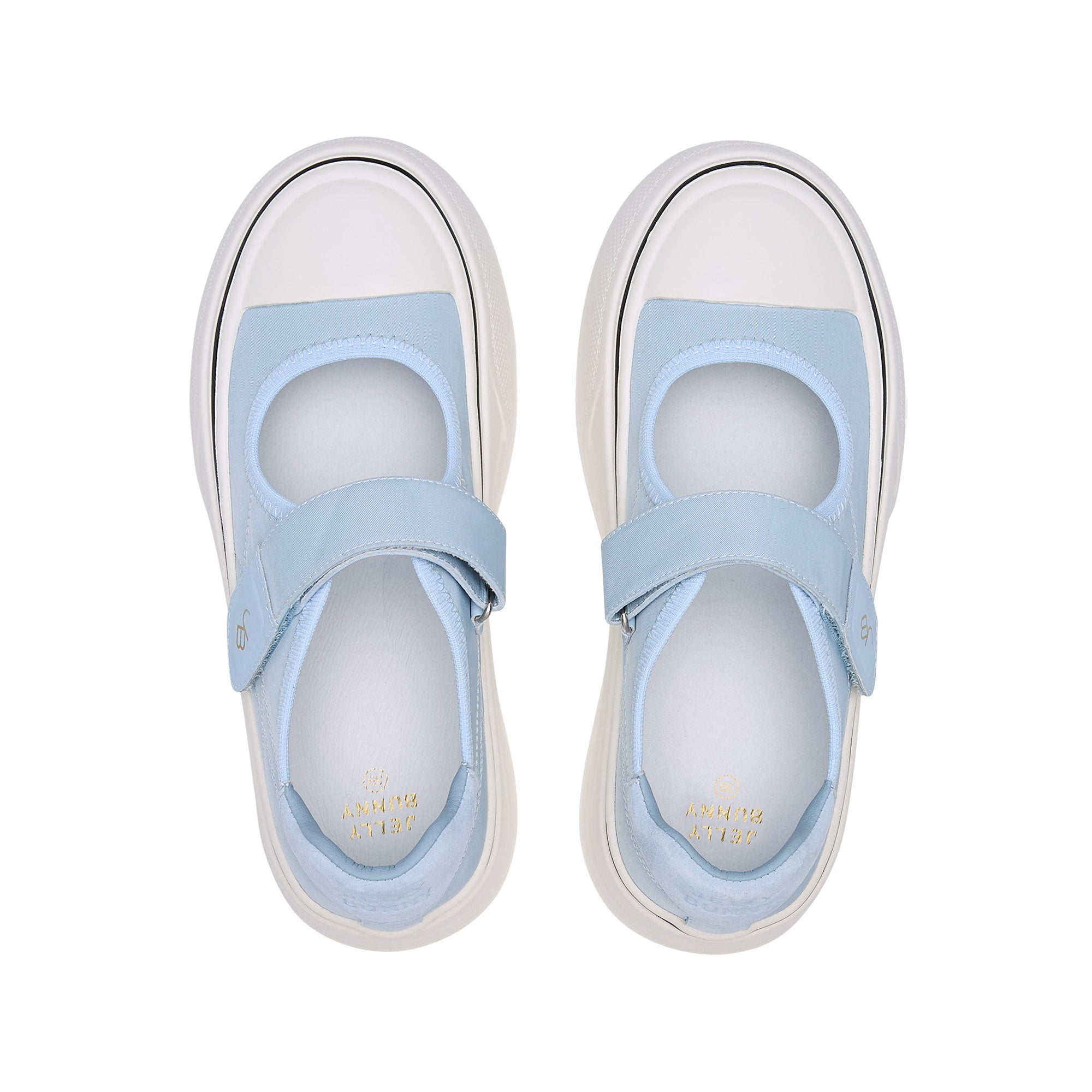 Ficaria Verna Platform Mary Janes Blue