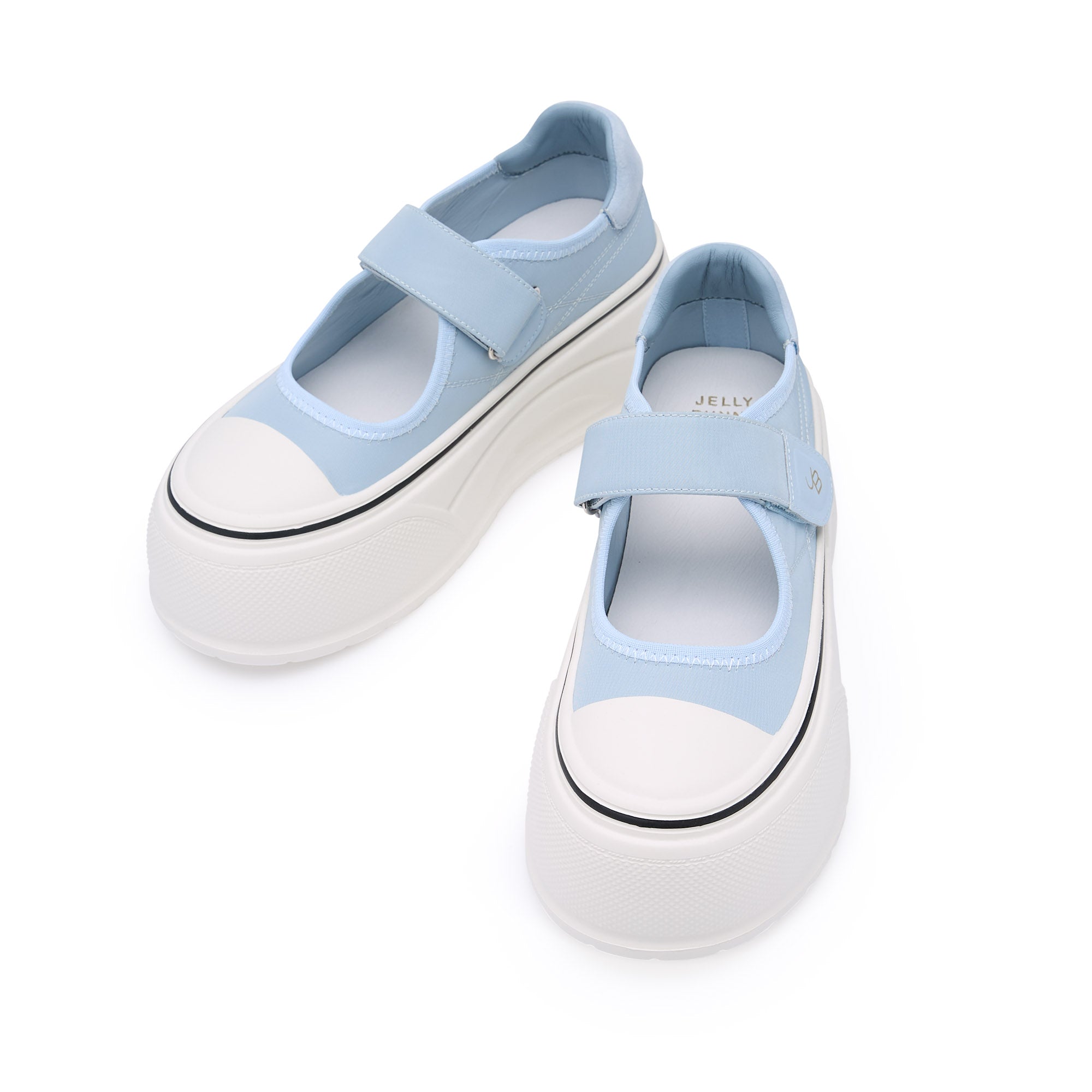 Ficaria Verna Platform Mary Janes Blue