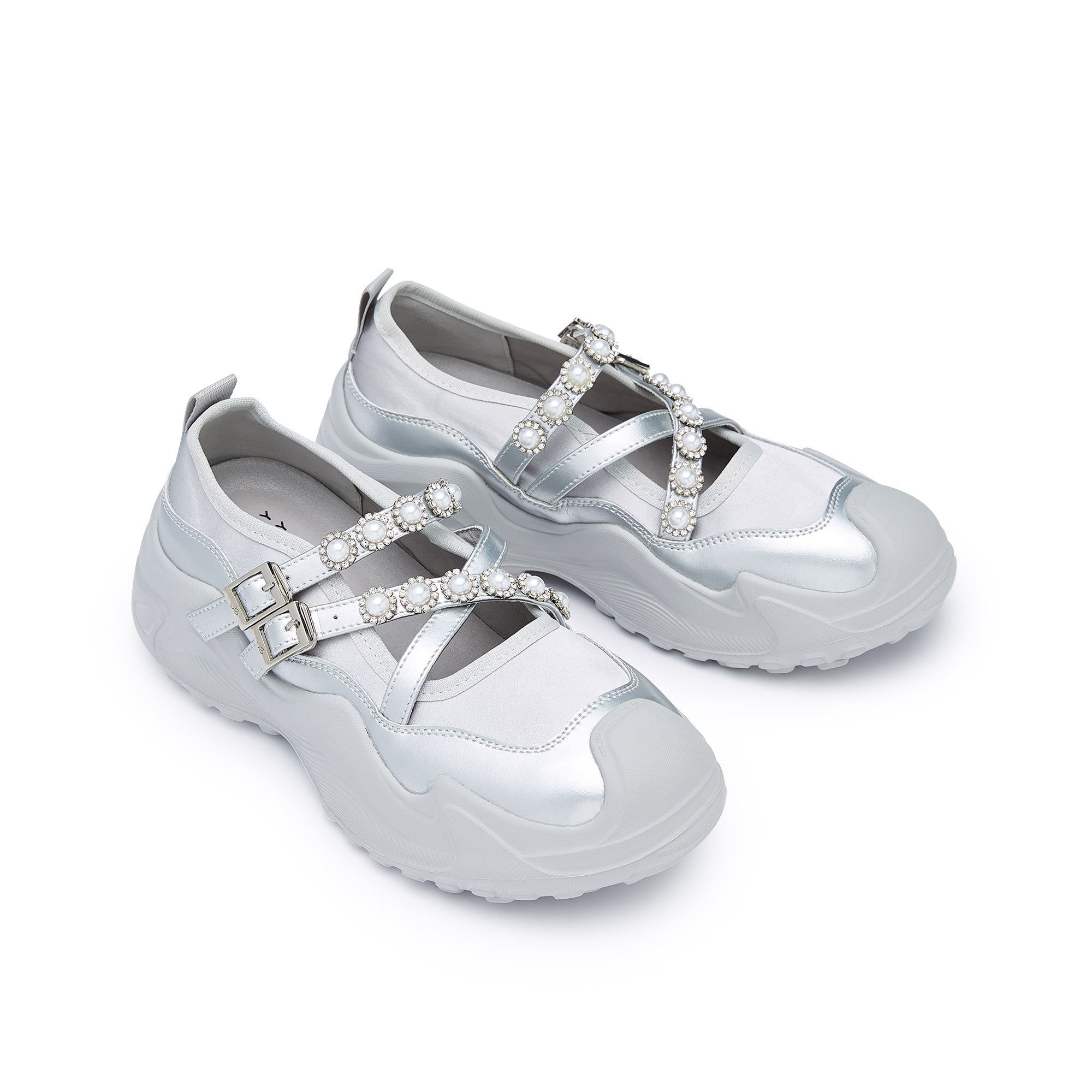 รองเท้าผ้าใบ Lumium Silver
