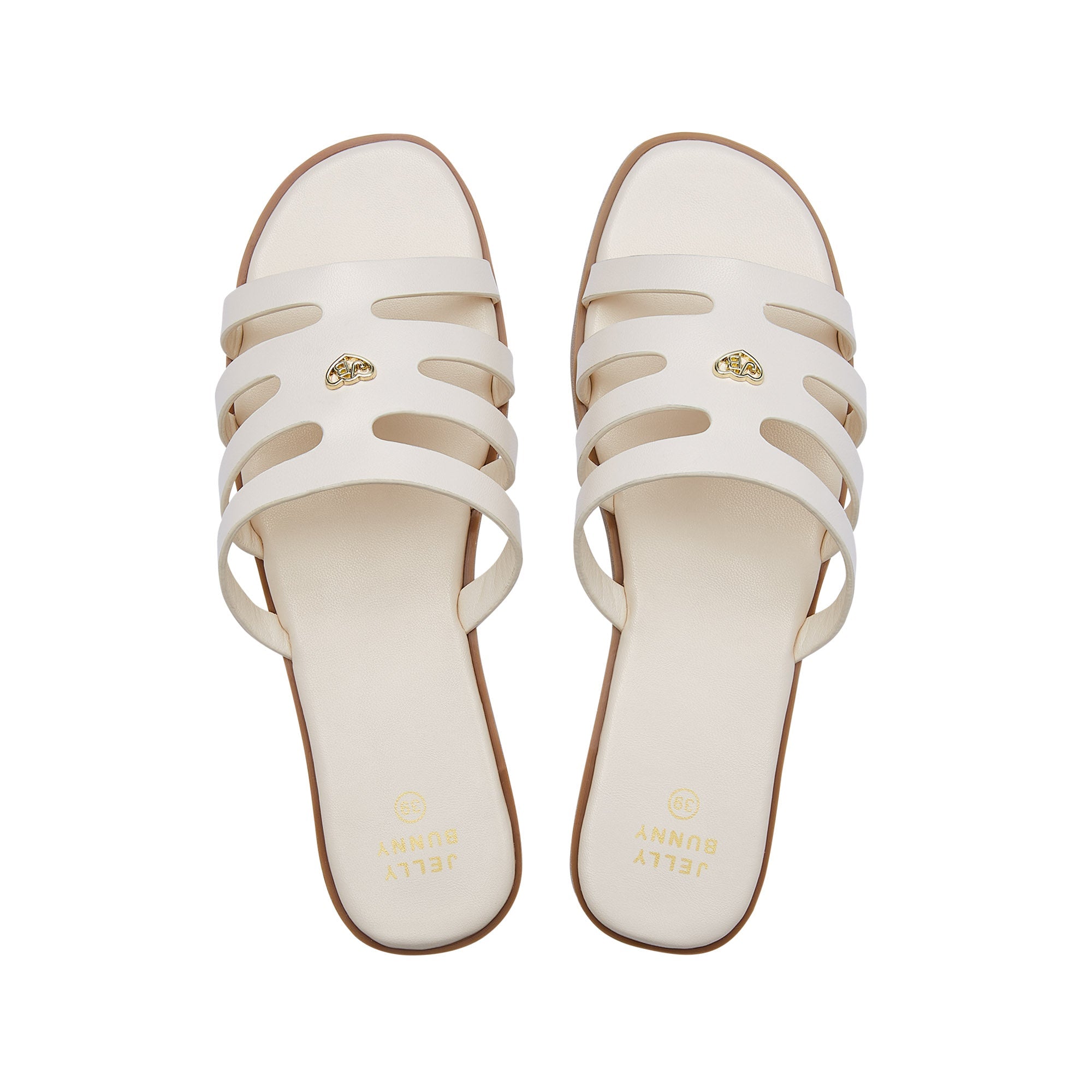 รองเท้าแตะ Dragana Ivory