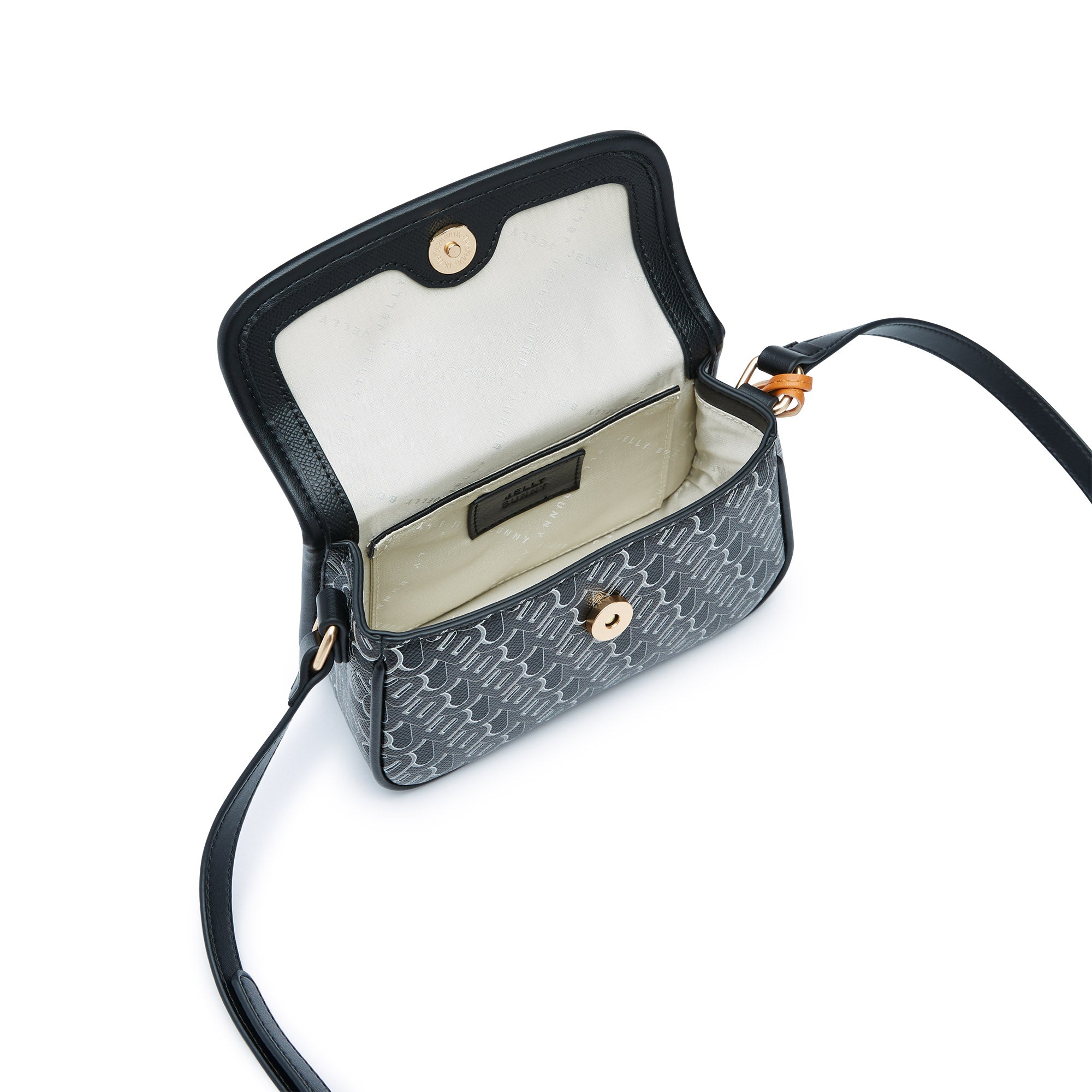 กระเป๋าสะพายข้าง Gemma Printed Black