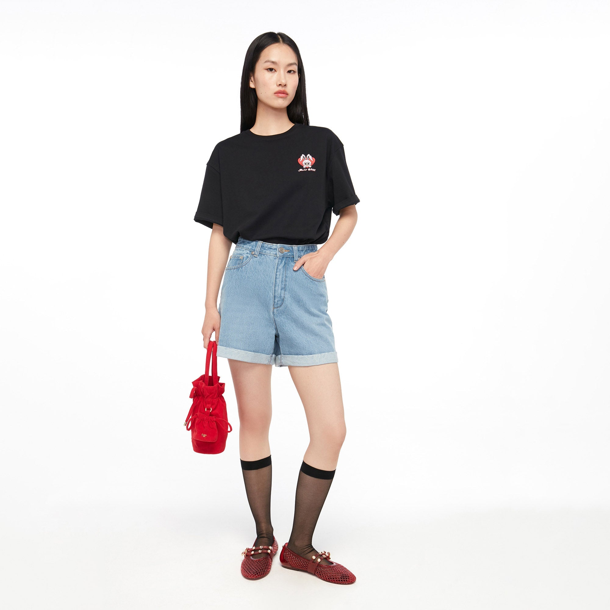 Jerme Basic T-Shirt Black