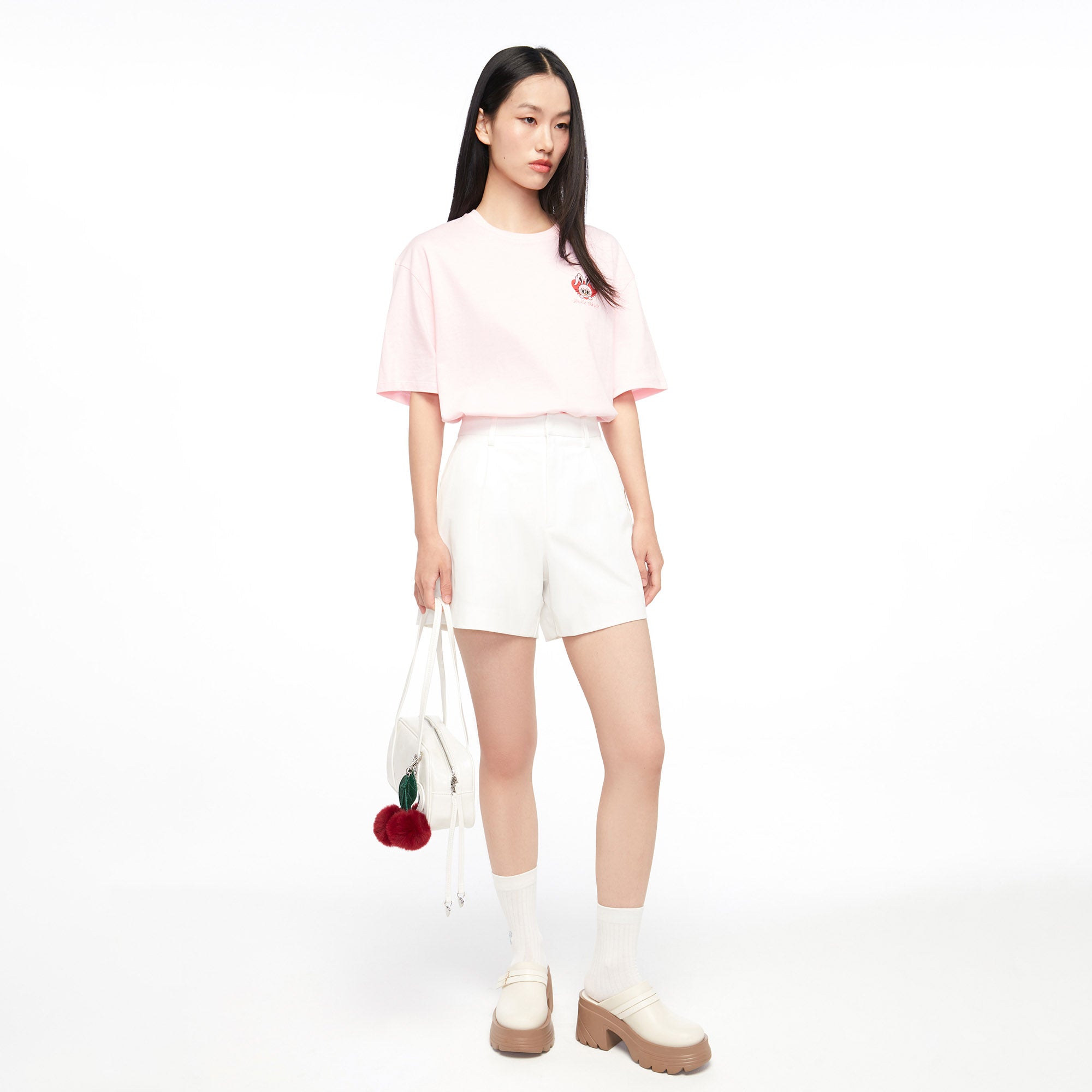 Jerme Basic T-Shirt Pink