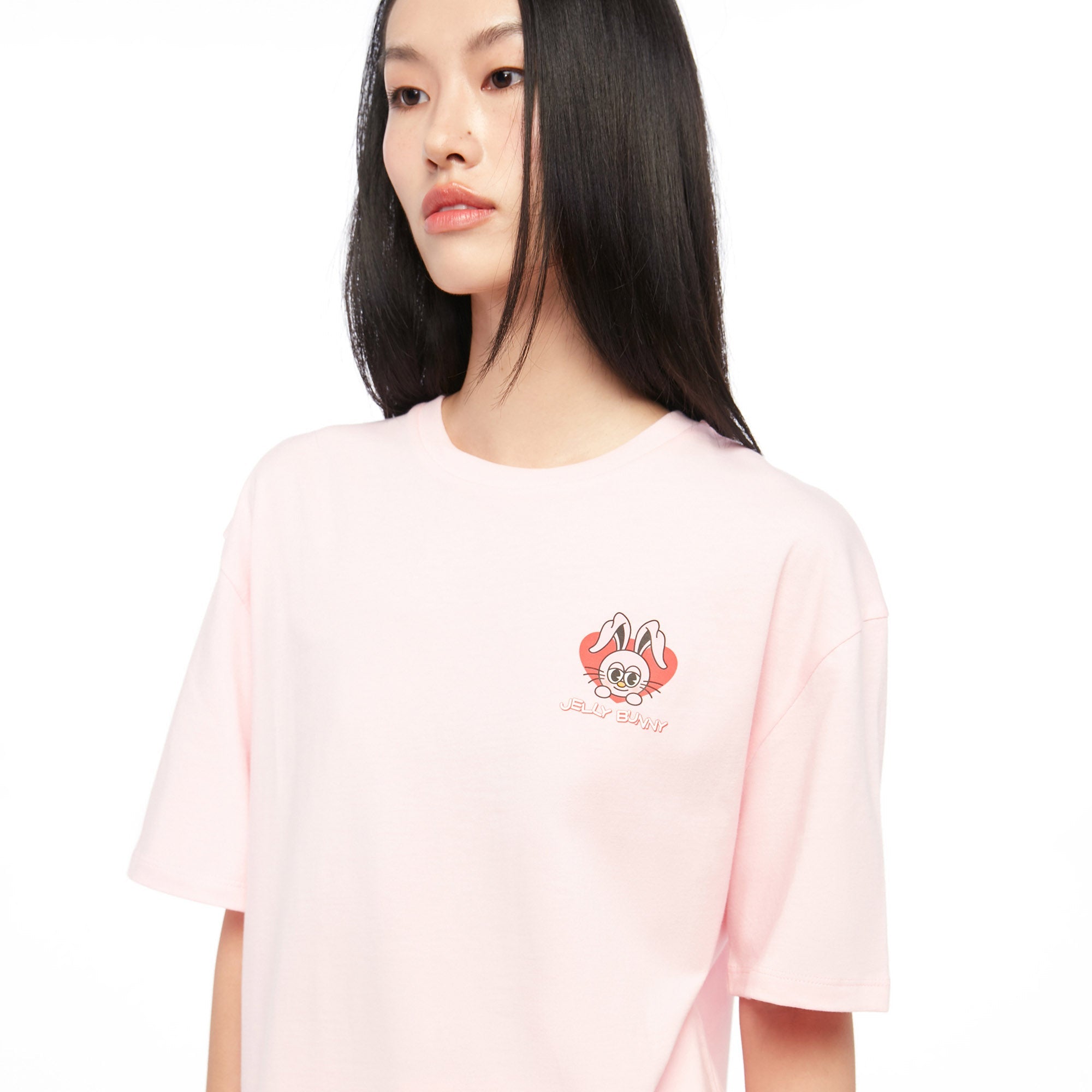 Jerme Basic T-Shirt Pink