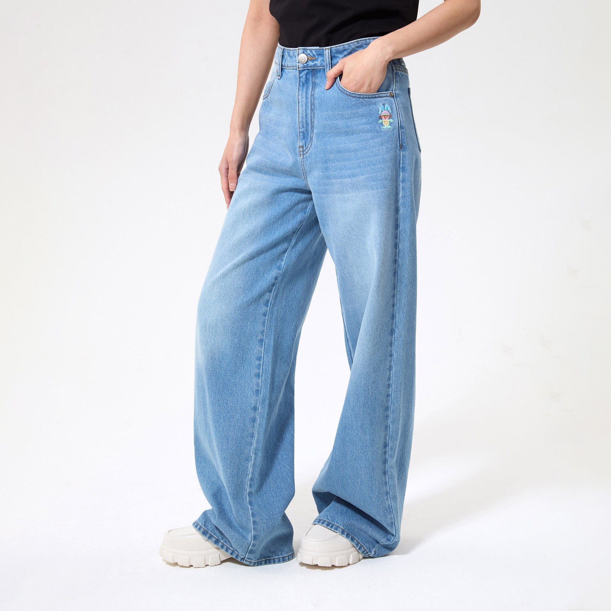 Jerme Baggy Jeans Blue