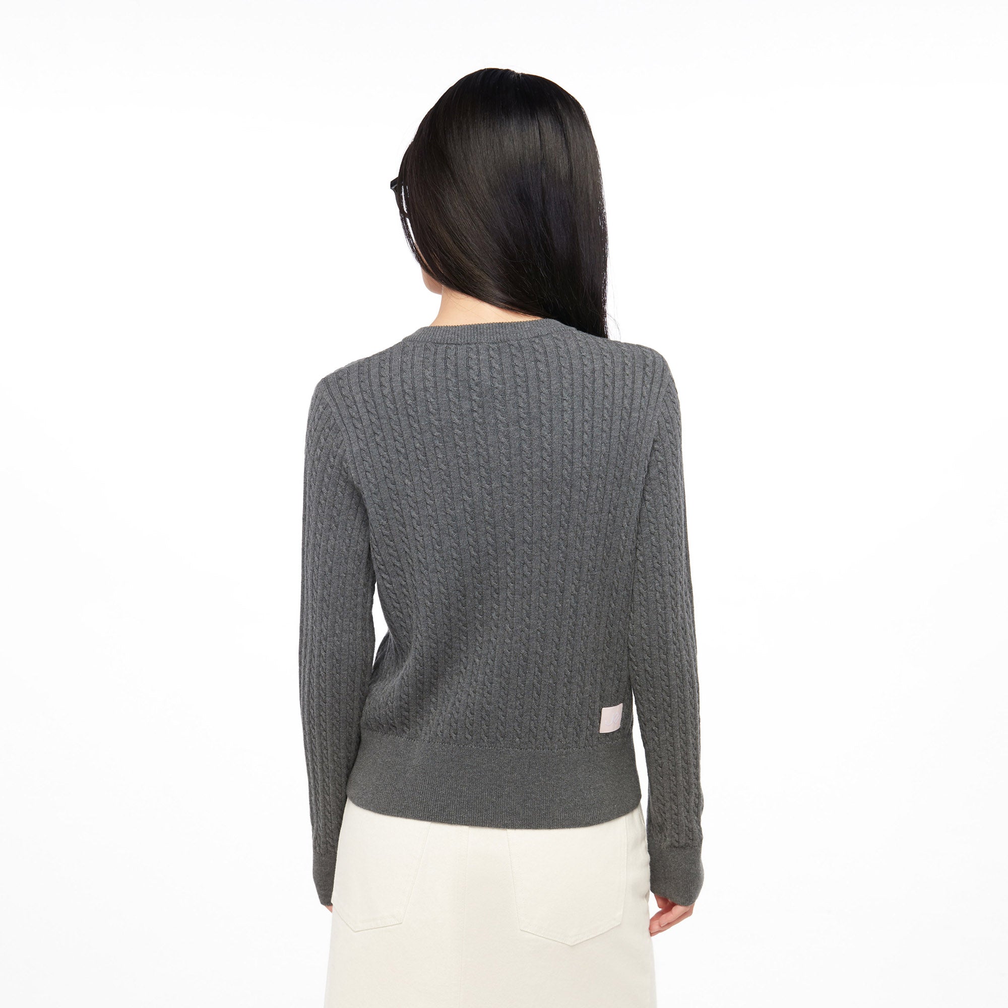 Jerme Long Sleeve Cardigan Grey