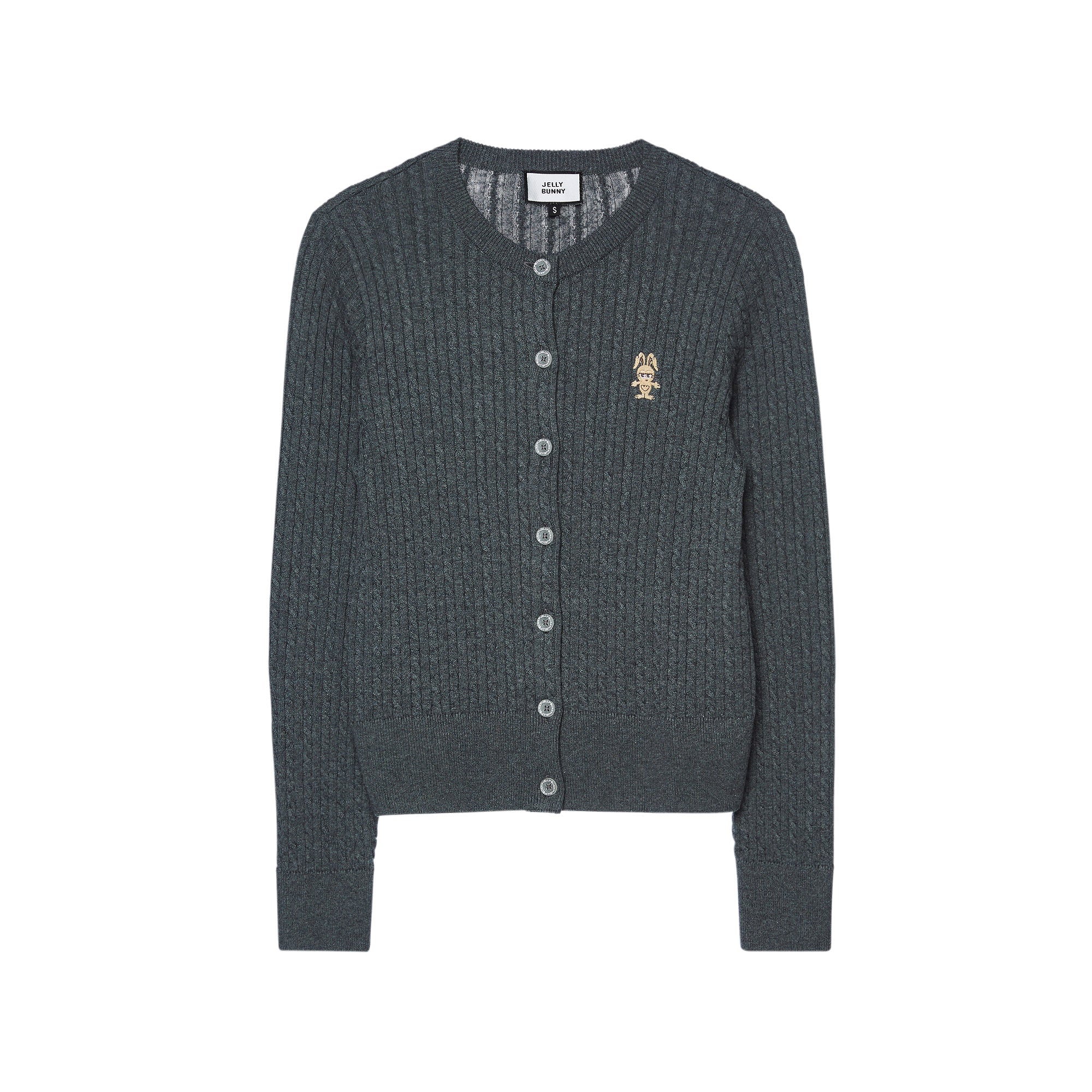 Jerme Long Sleeve Cardigan Grey