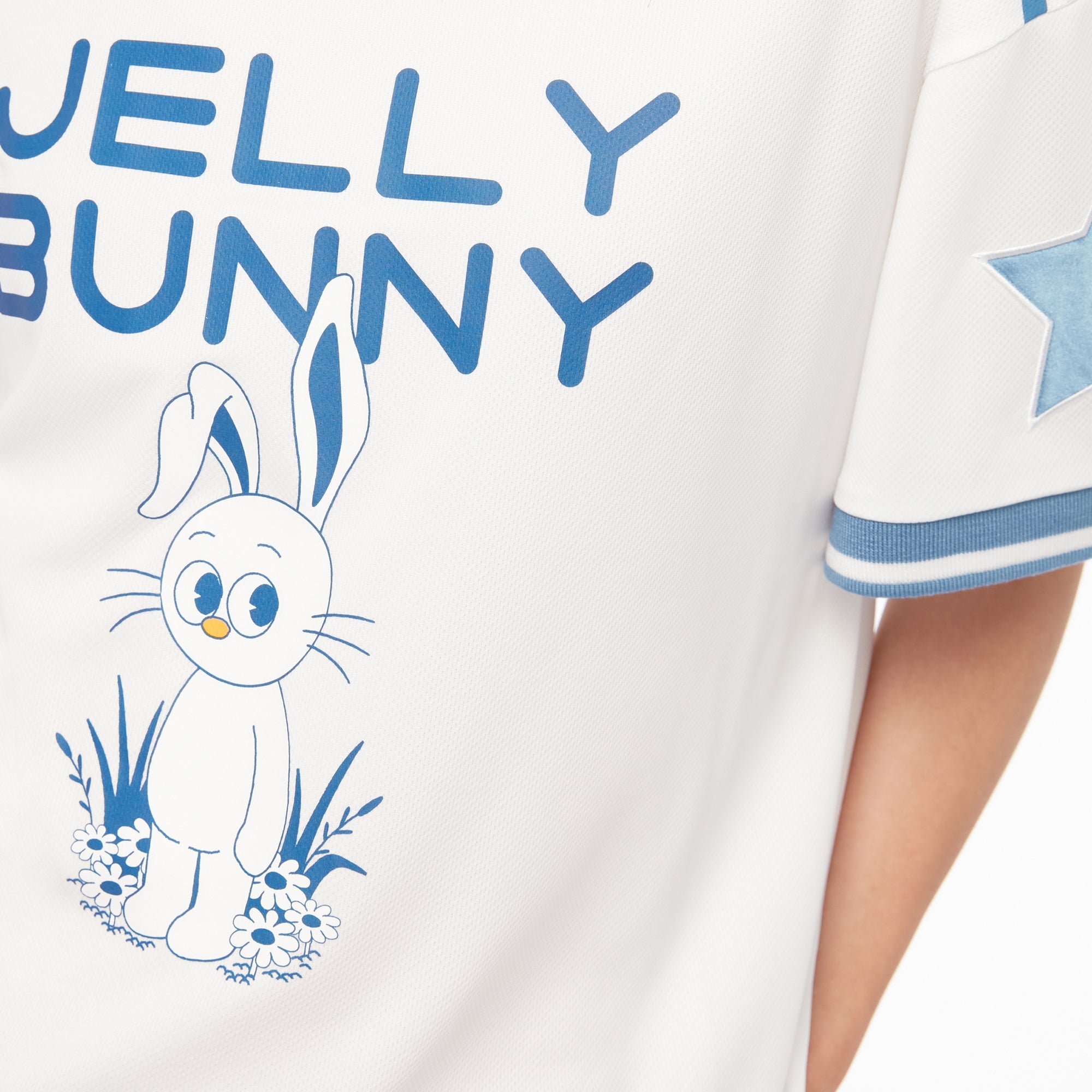 เสื้อยืดแขนสั้นพิมพ์ลาย White