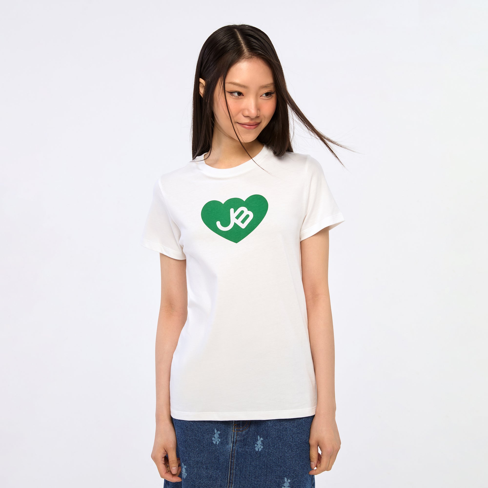 เสื้อยืดแขนสั้น JB Heart Green